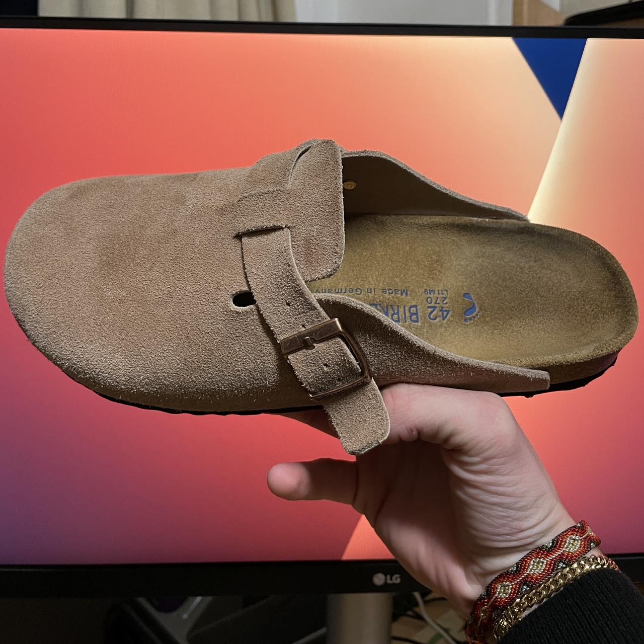 Size 42 (Narrow) Birkenstock clogs. Im the first... - Depop