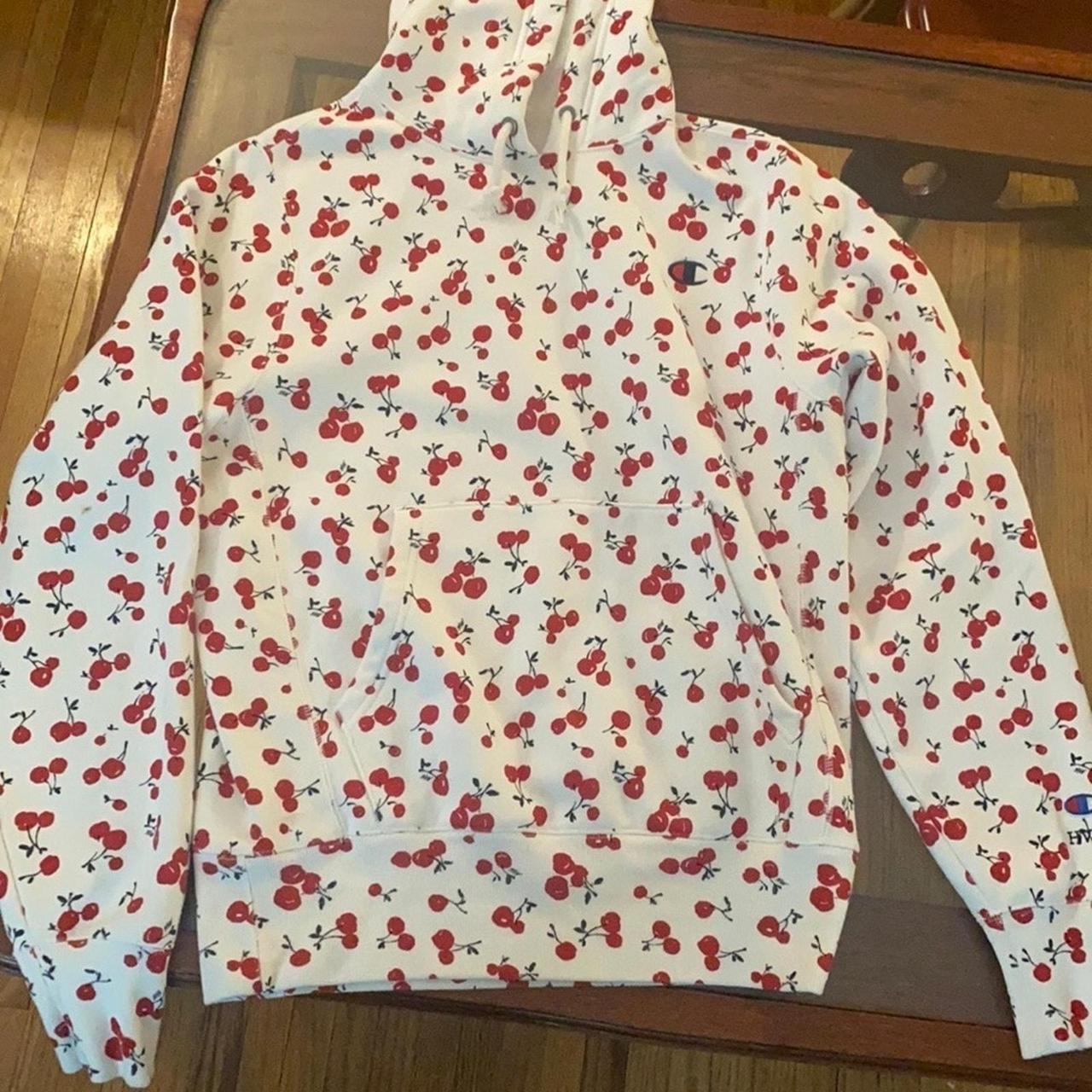 Champion x HVN Cherry Print outlet Hoodie