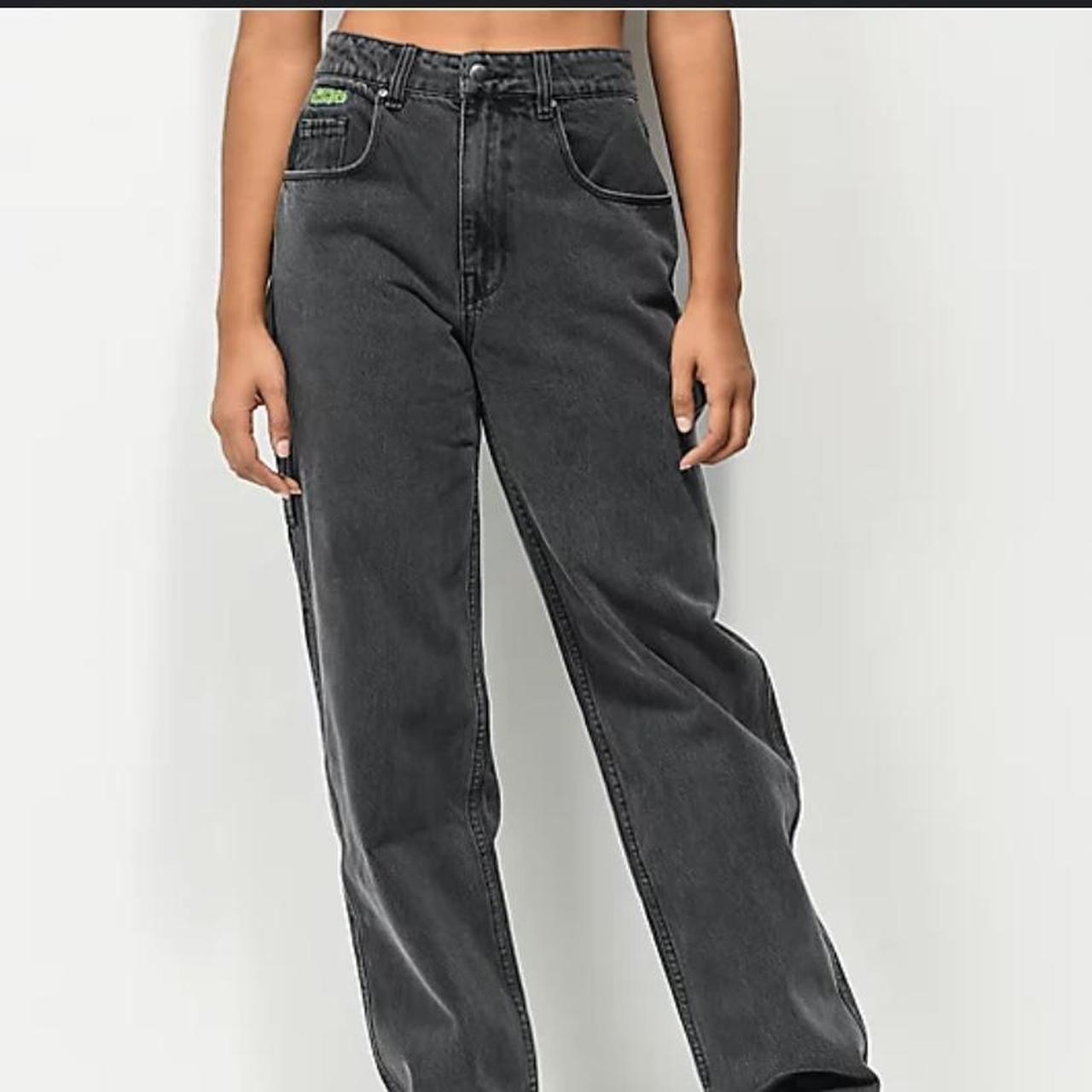 Zumiez Women's Black Jeans Depop