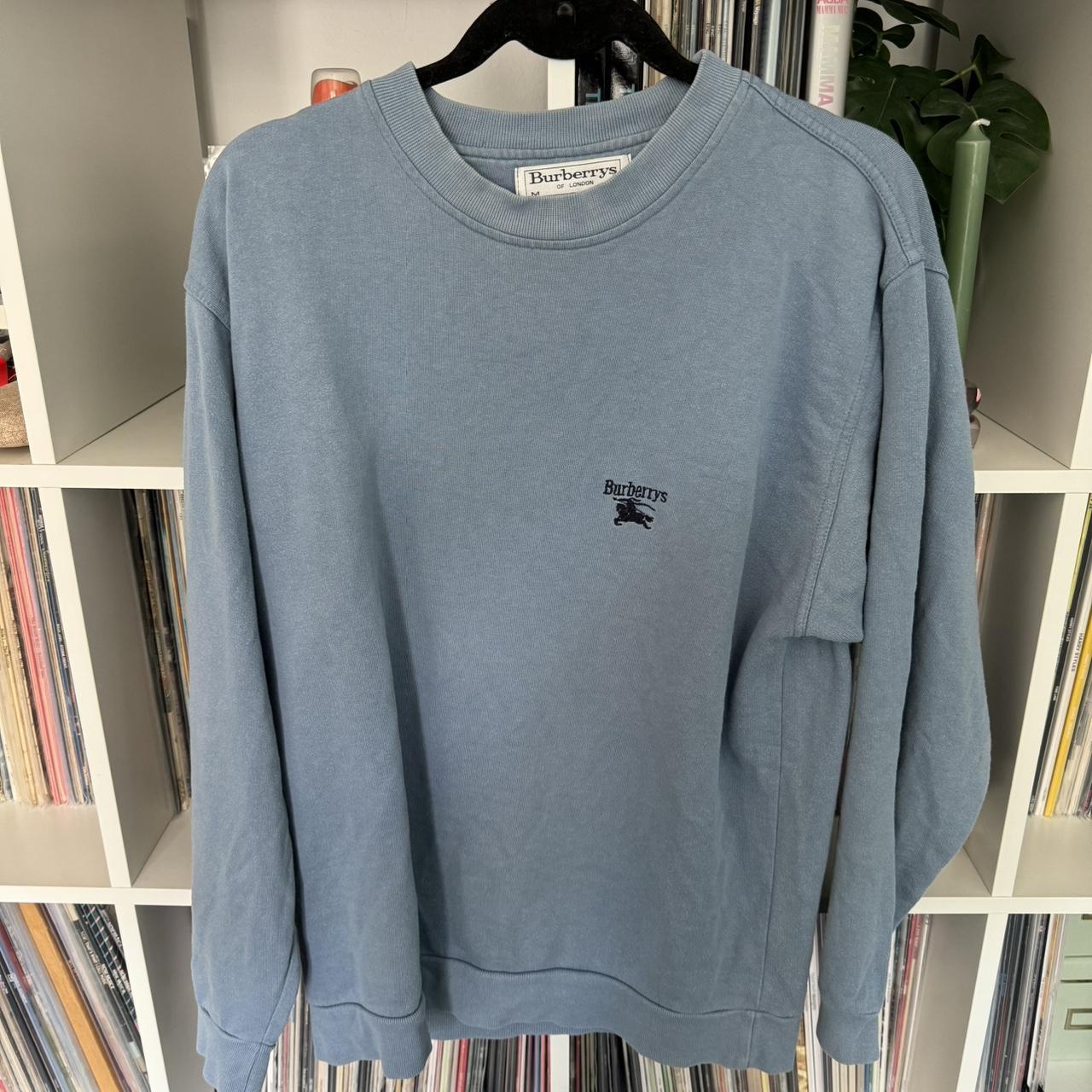 Vintage 80's Burberry sweatshirt, size medium, Depop