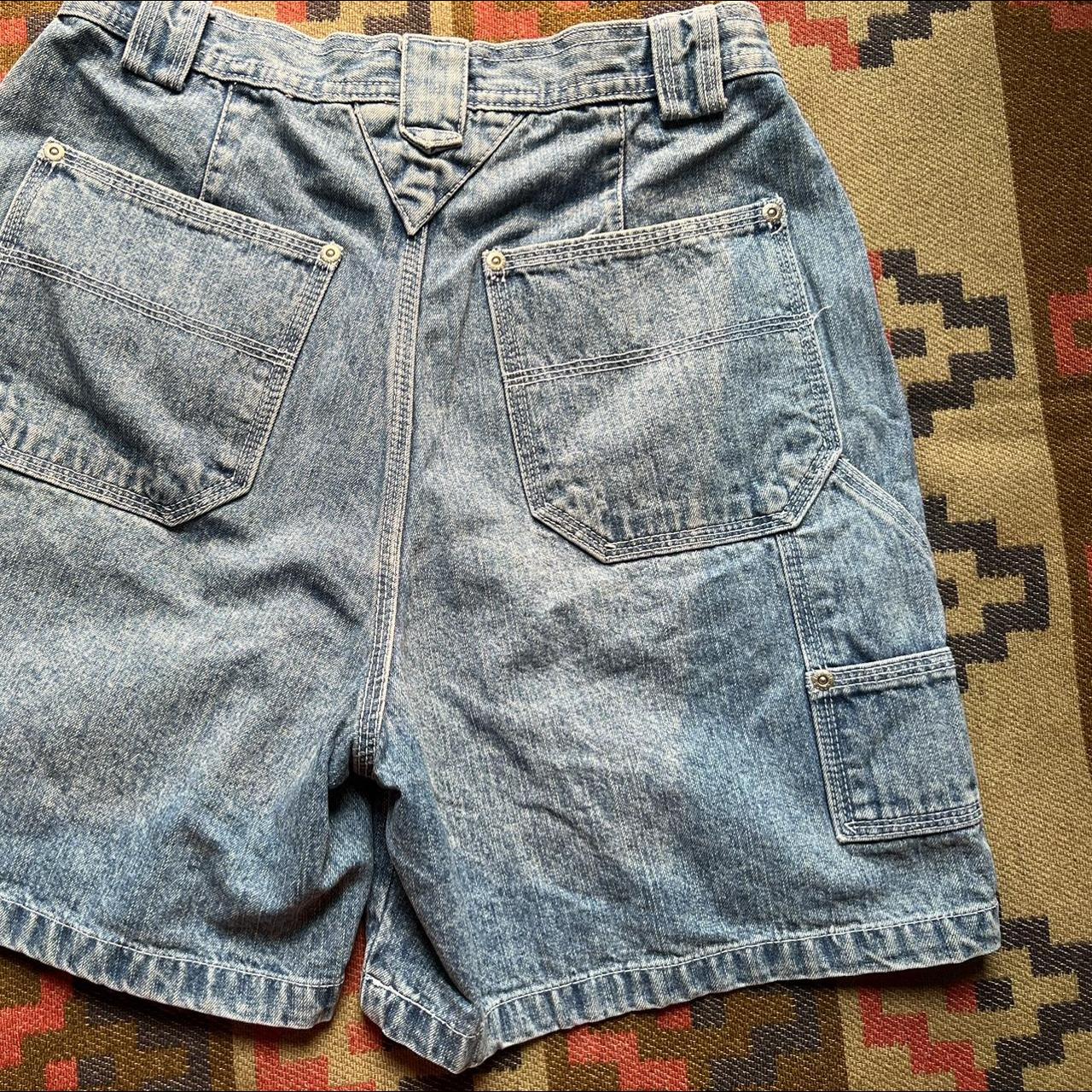🔨 Vintage 90s Cotton Denim Capenter Shorts 🔨 Super... - Depop