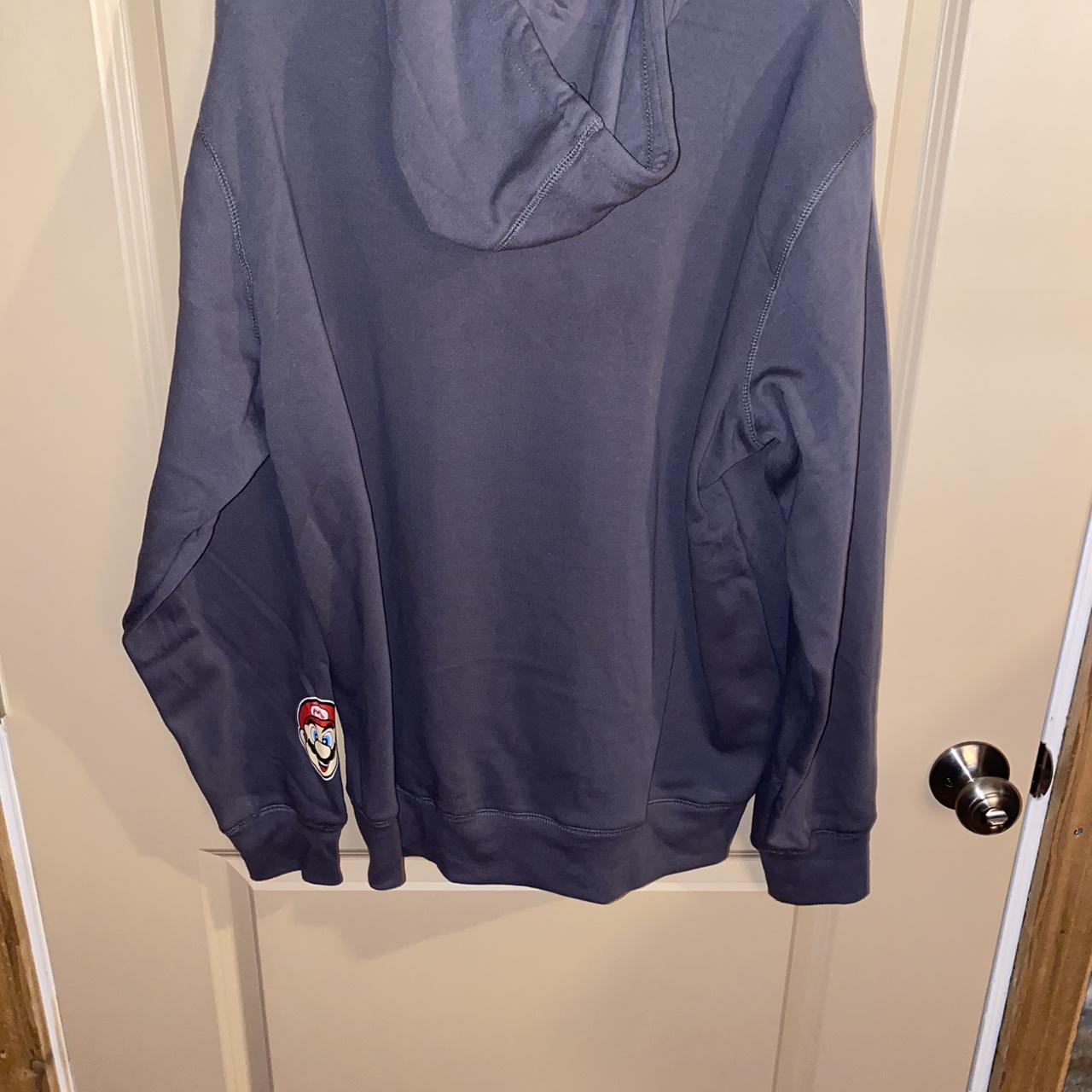 Nintendo Men's Grey Hoodie | Depop