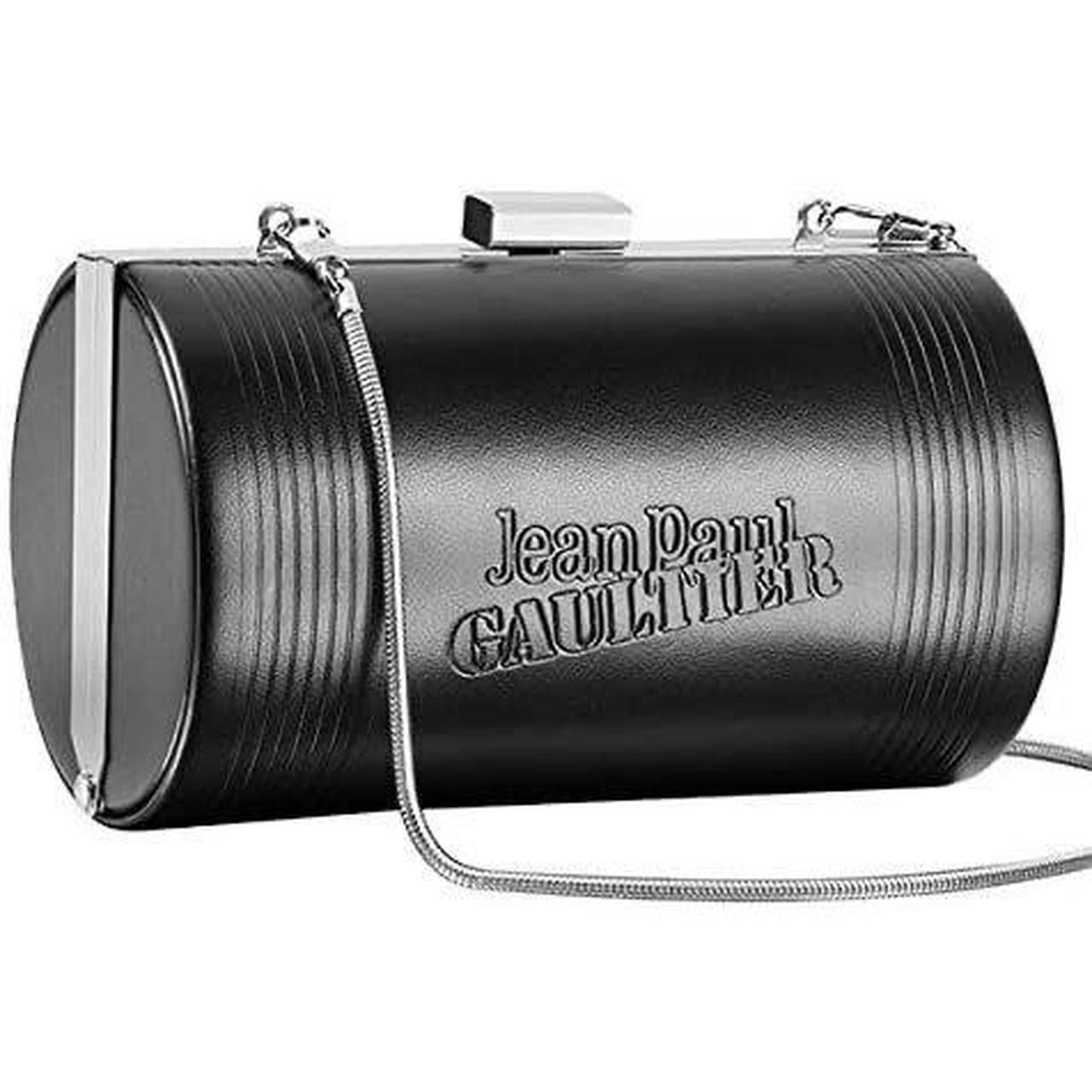 vintage Jean Paul Gaultier black leather bucket... - Depop