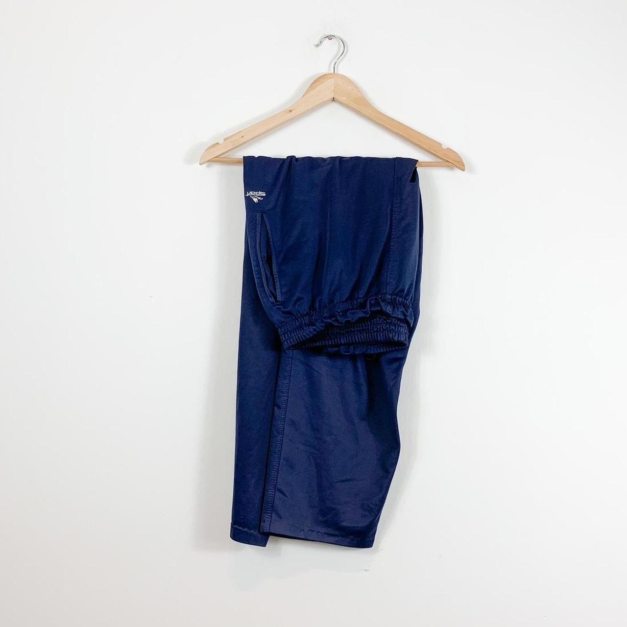 Vintage Joggers Men’s Medium Navy 31” waist 29”... - Depop