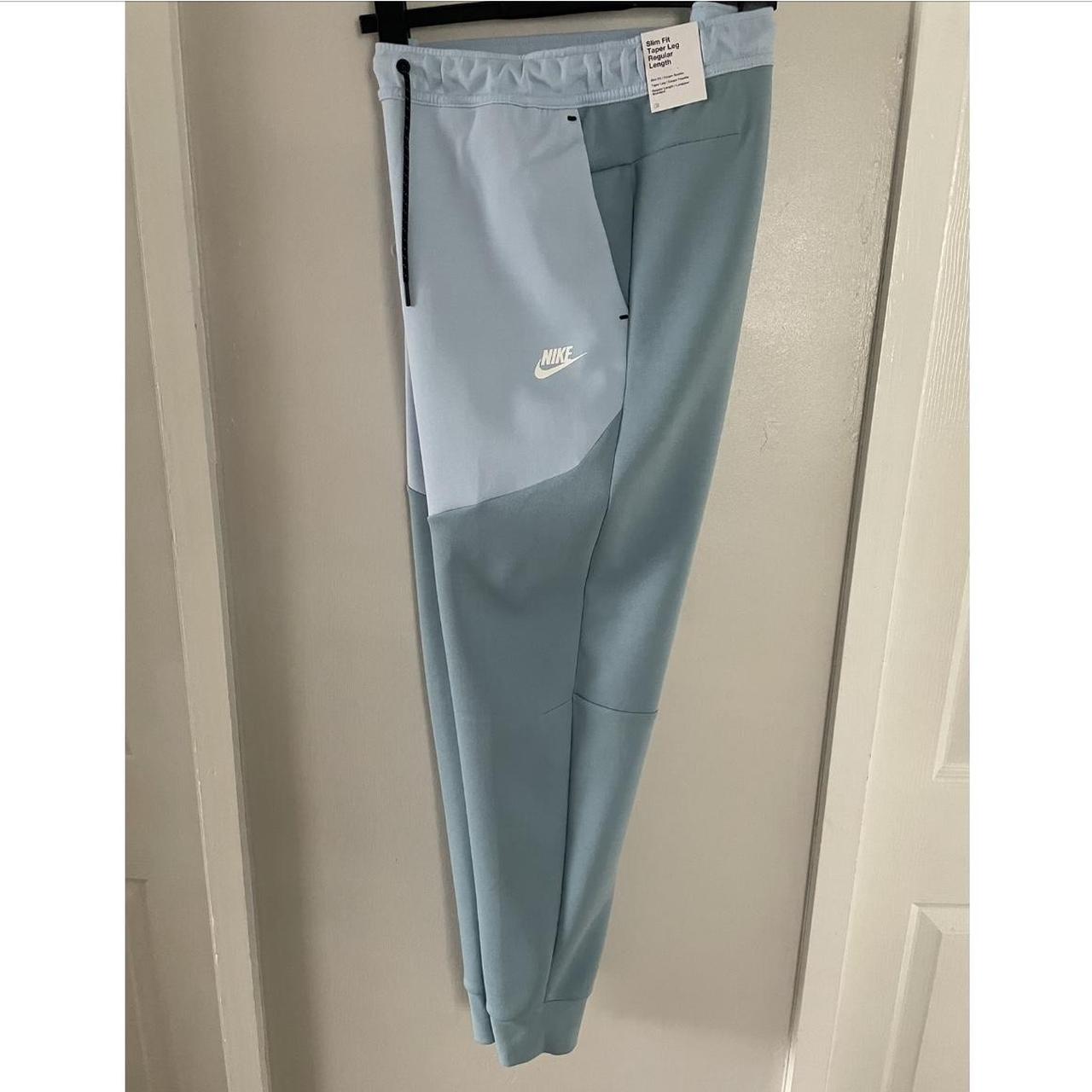 Nike Tech Fleece Joggers Celestine Blue Brand New... Depop