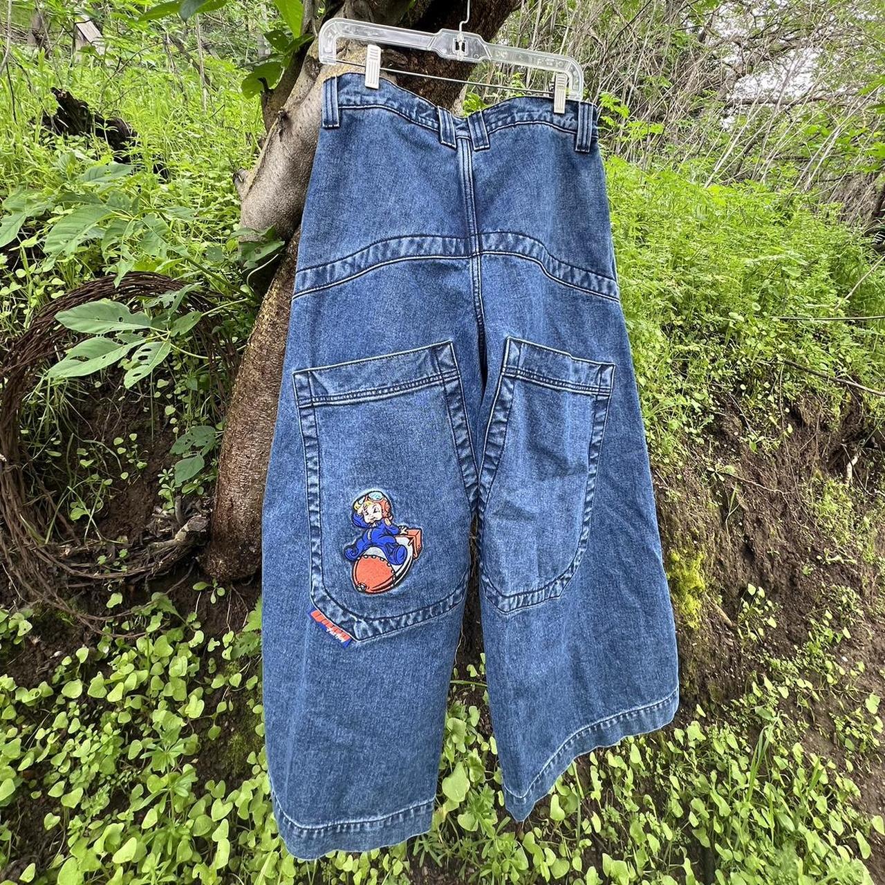 Vintage 90's JNCO Skunk🦨 28×30 Hearing | Depop