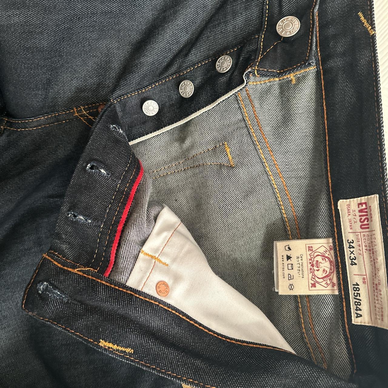 Evisu Takata Daicock Jeans 100% authentic... - Depop