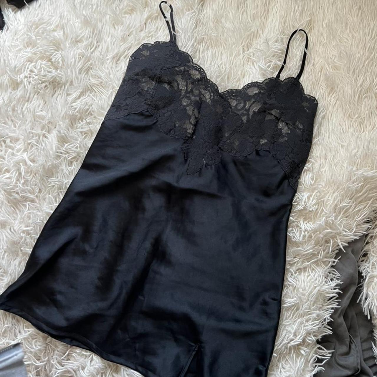 Victoria's Secret Women's Black Pajamas | Depop
