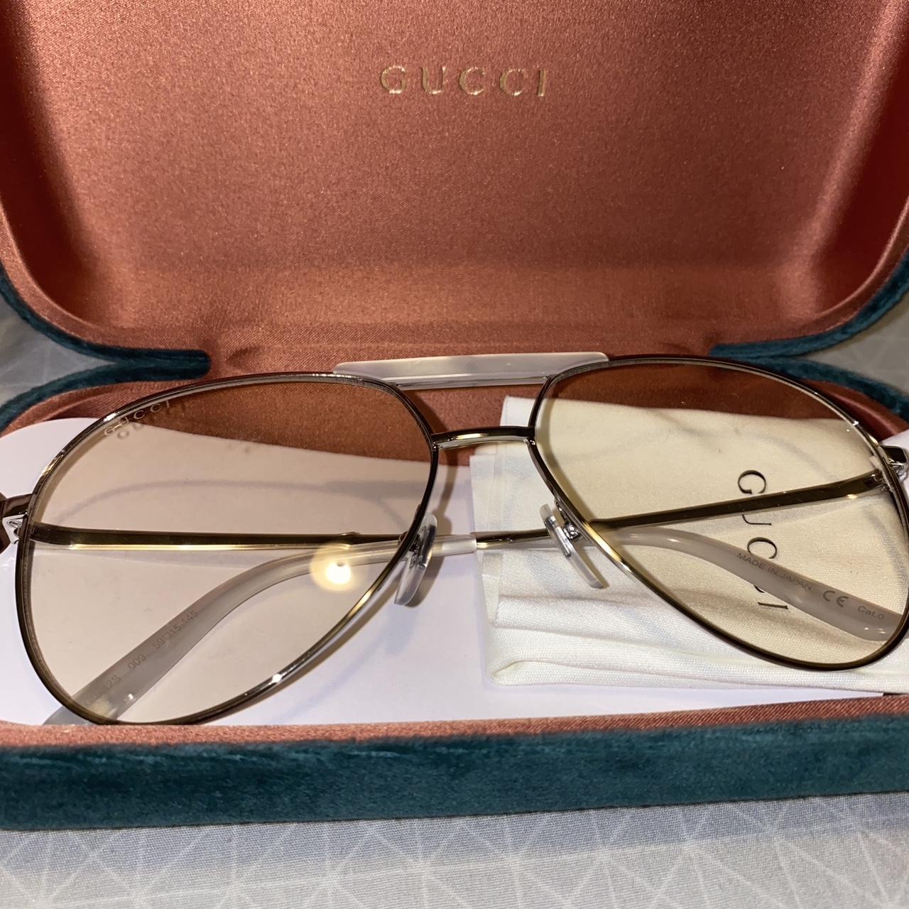 Gucci 59mm aviator sunglasses best sale