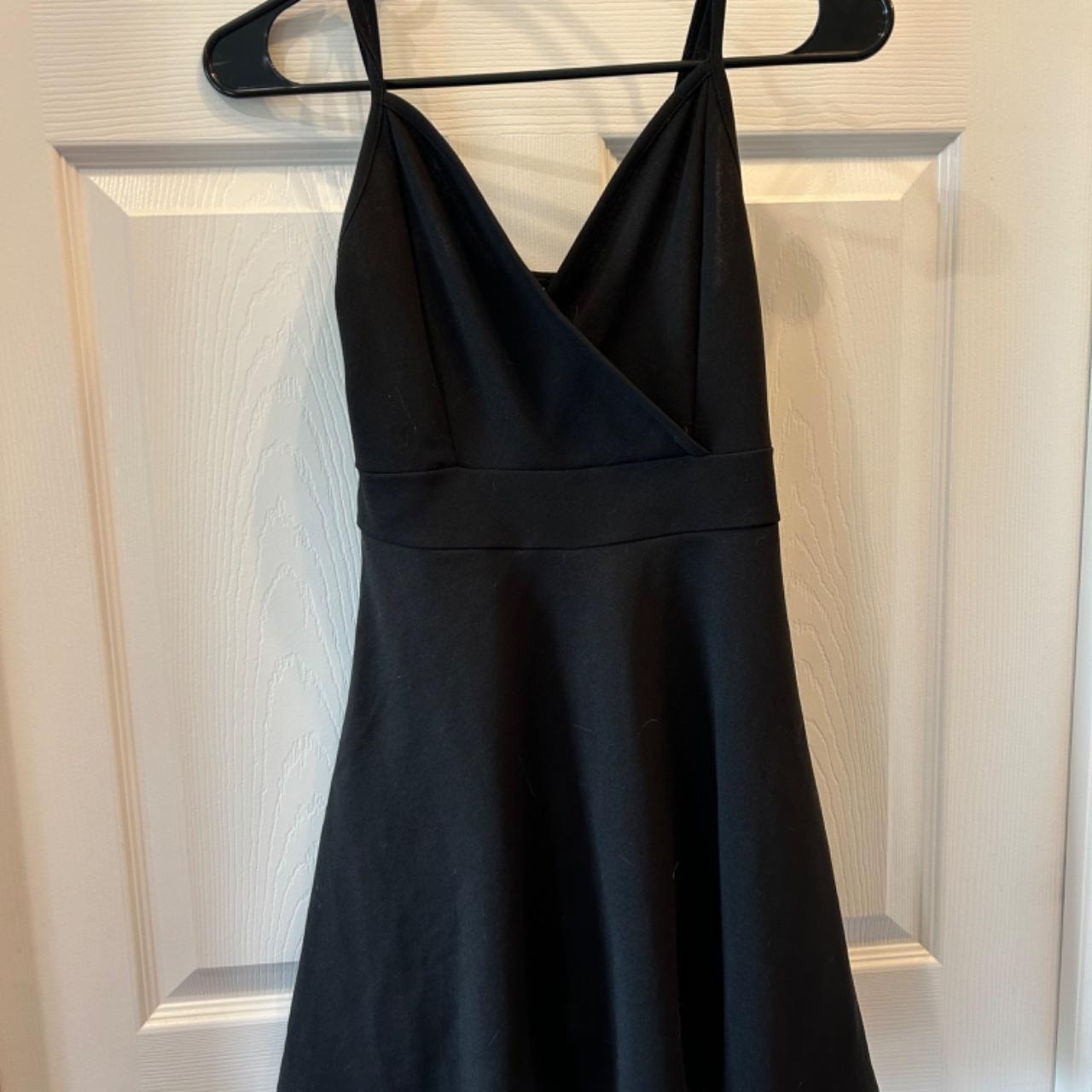 Black dress with shorts underneath best sale