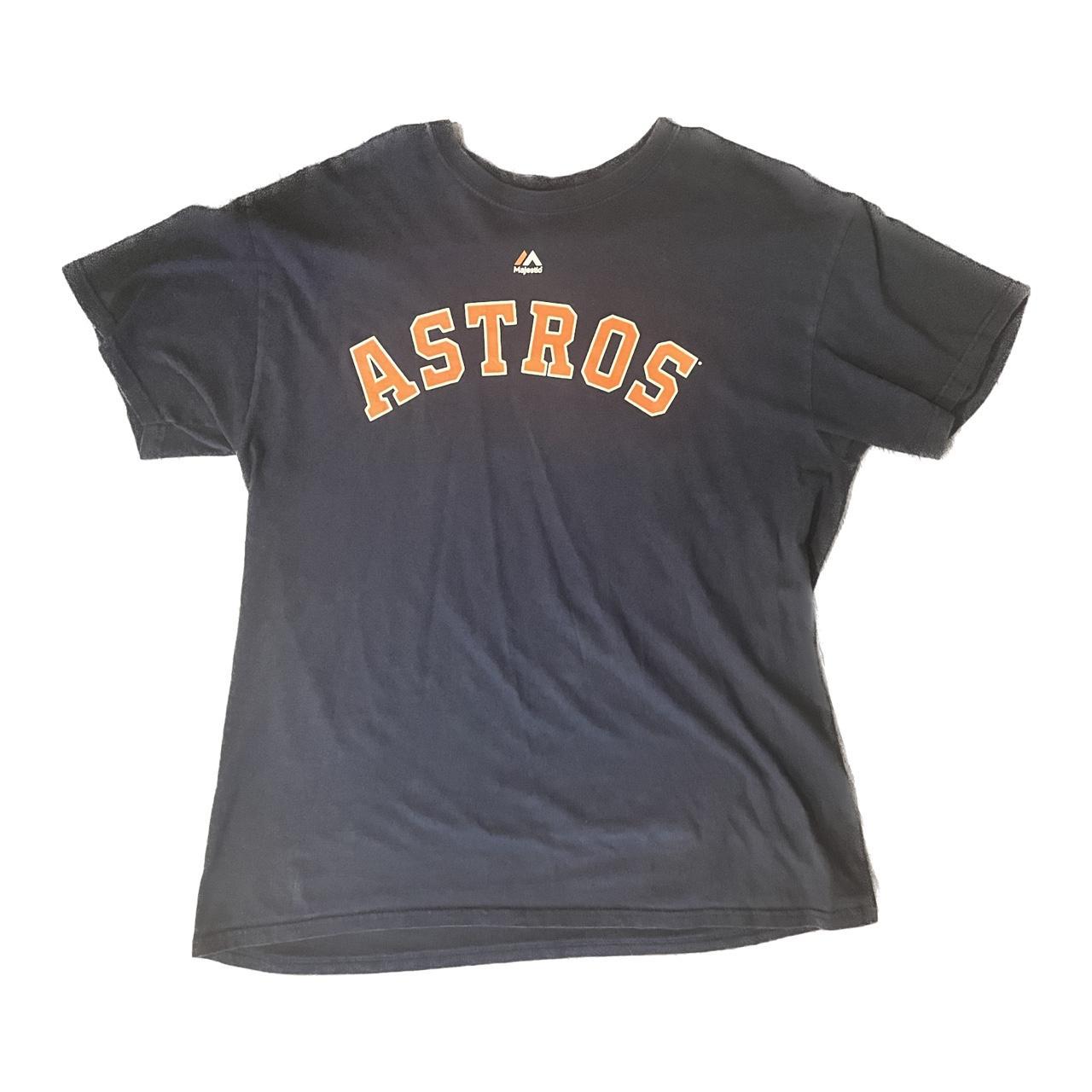 Dynasty Gray Houston Astros Baseball Jersey Stitched - Depop