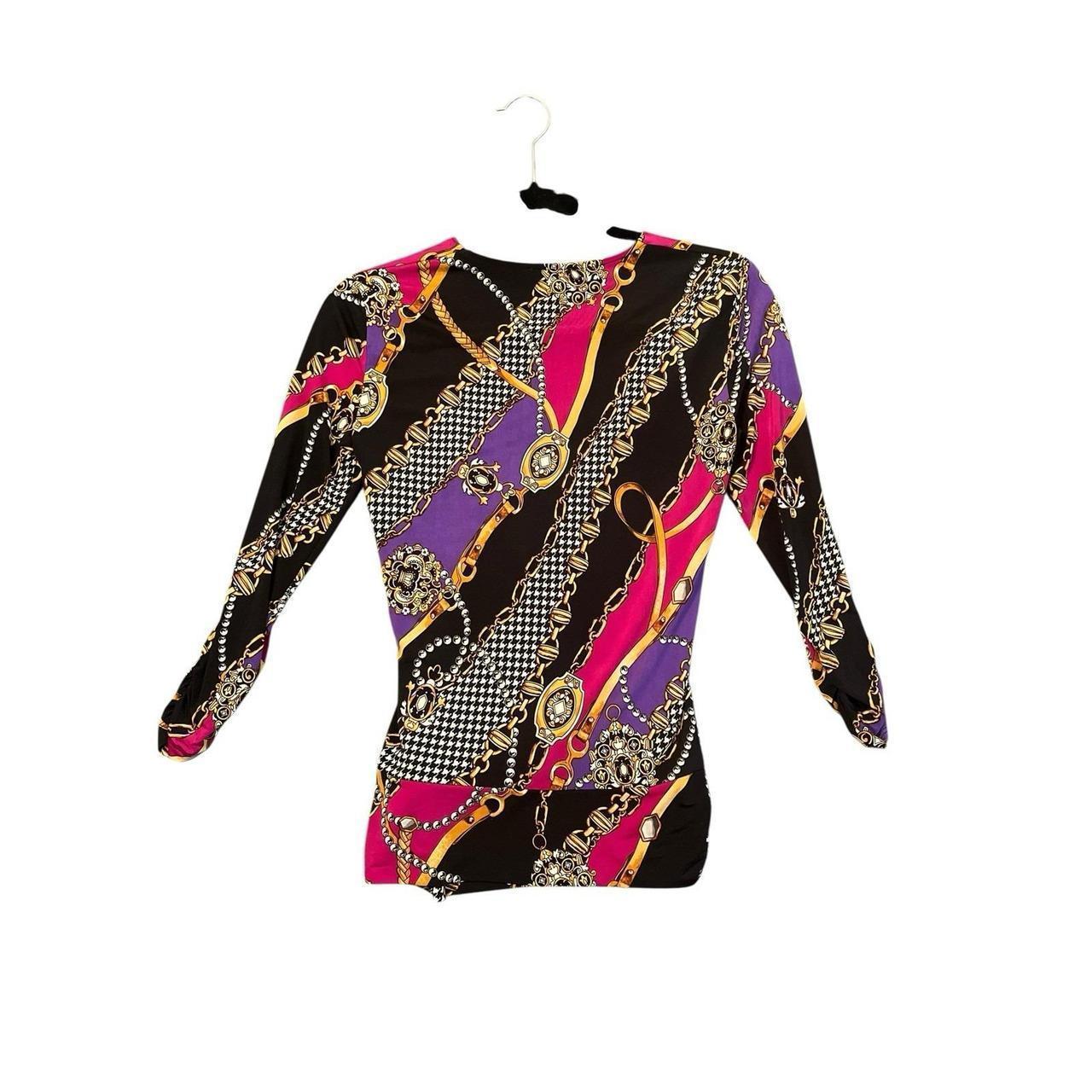 Cache Women's Blouse - Multi - S – Vintage Cache … - image 2