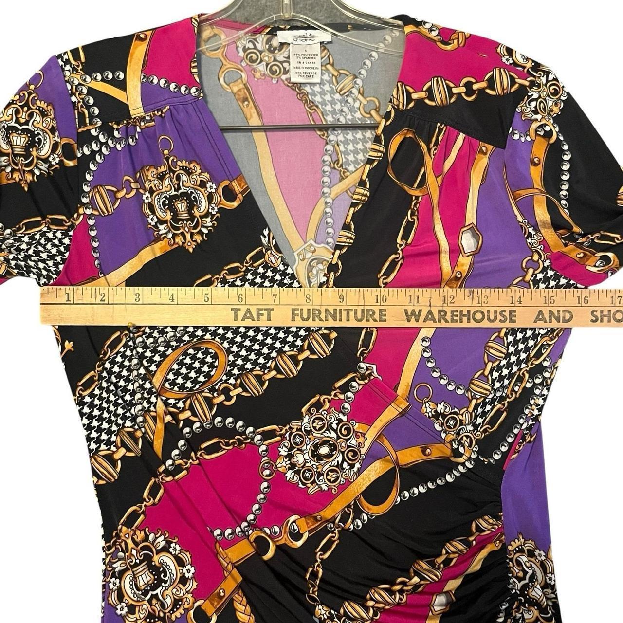 Cache Women's Blouse - Multi - S – Vintage Cache … - image 4