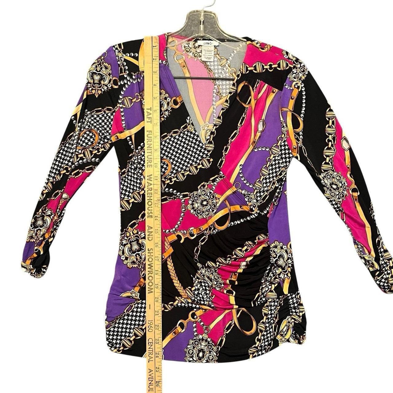 Cache Women's Blouse - Multi - S – Vintage Cache … - image 3