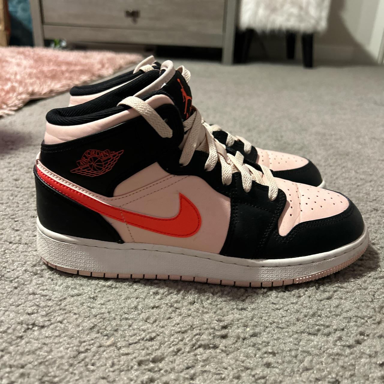 Air Jordan 1 shops Mid Atmosphere Infrared