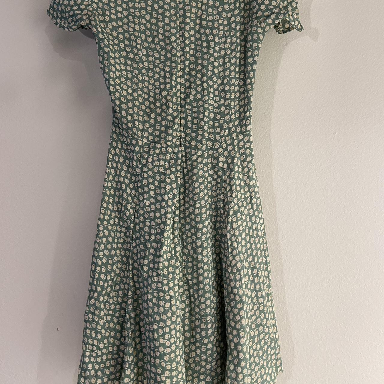 reformation tie neck dress