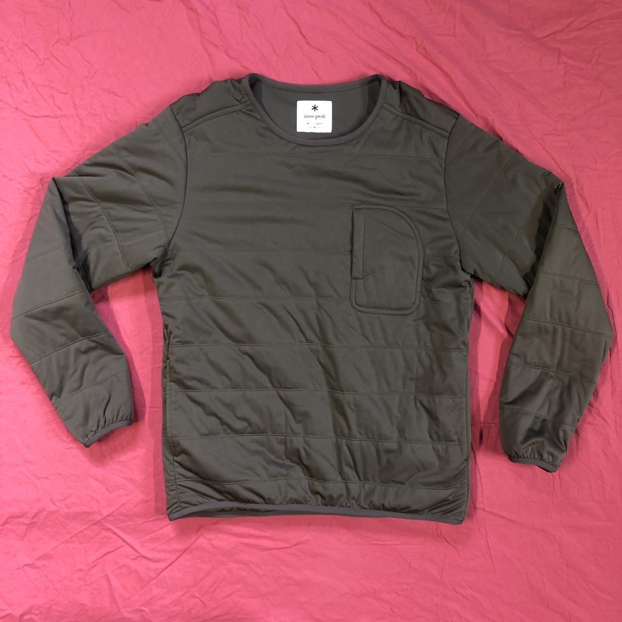 Snow Peak flexible insulated pullover. , Men’s size...