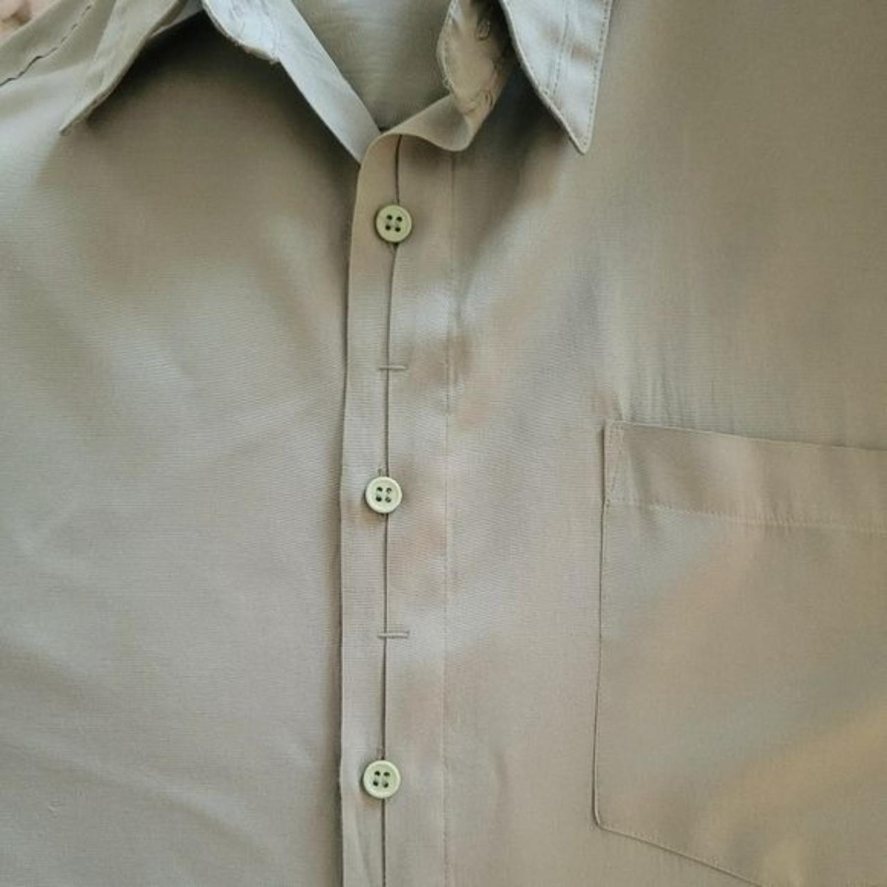 90s Vintage Pavo by Lastrada Olive Button-down... - Depop