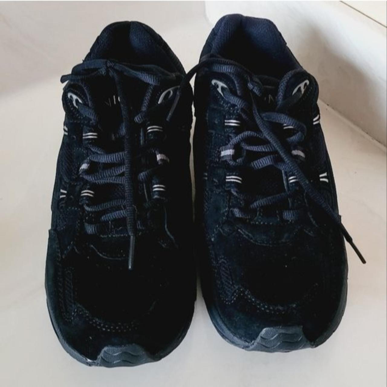 Vionic Black Suede 23Walk Walking Lace-up... - Depop