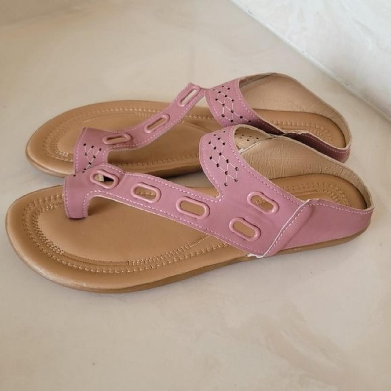 Women's Pink Sandals | Depop