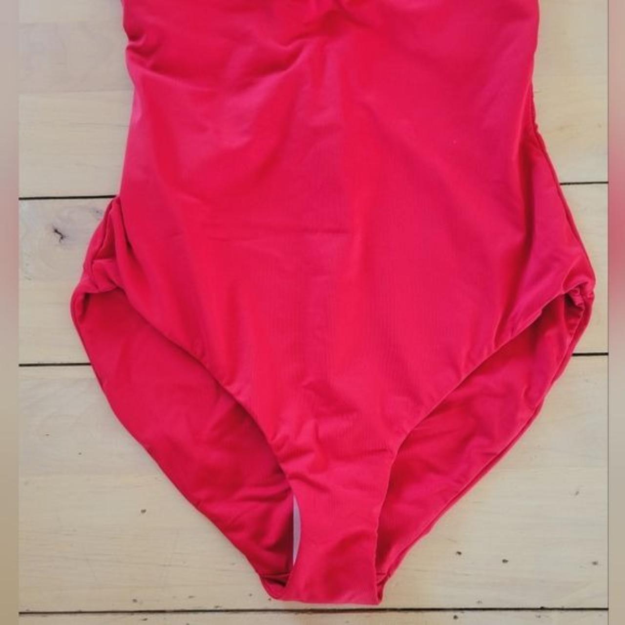 NWT Andie Swim Red Bali One Piece Swimsuit Lightly... Depop