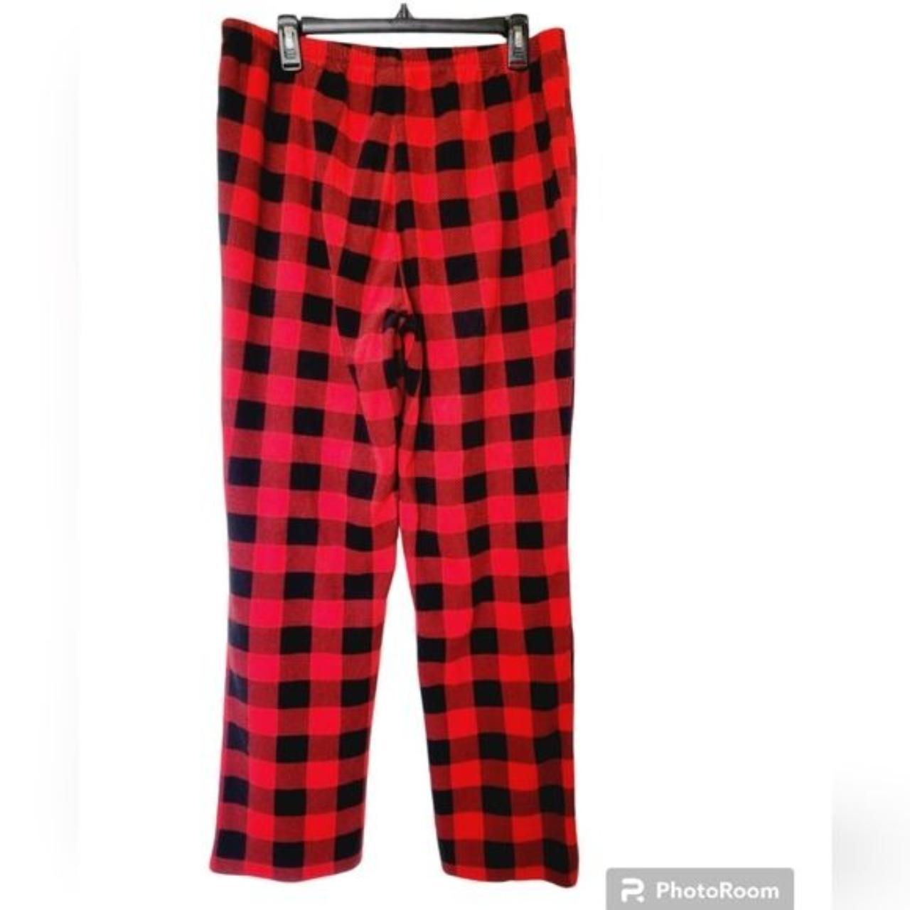 Wondershop Red Plaid Pajama Bottoms ☆Size L ☆Gently... - Depop