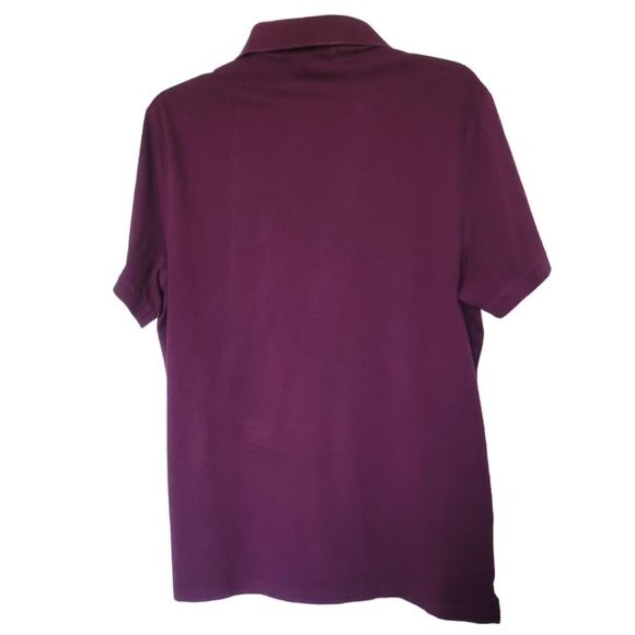 Michael Kors Polo Shirt ☆Purple ☆Size L ☆Gently... - Depop