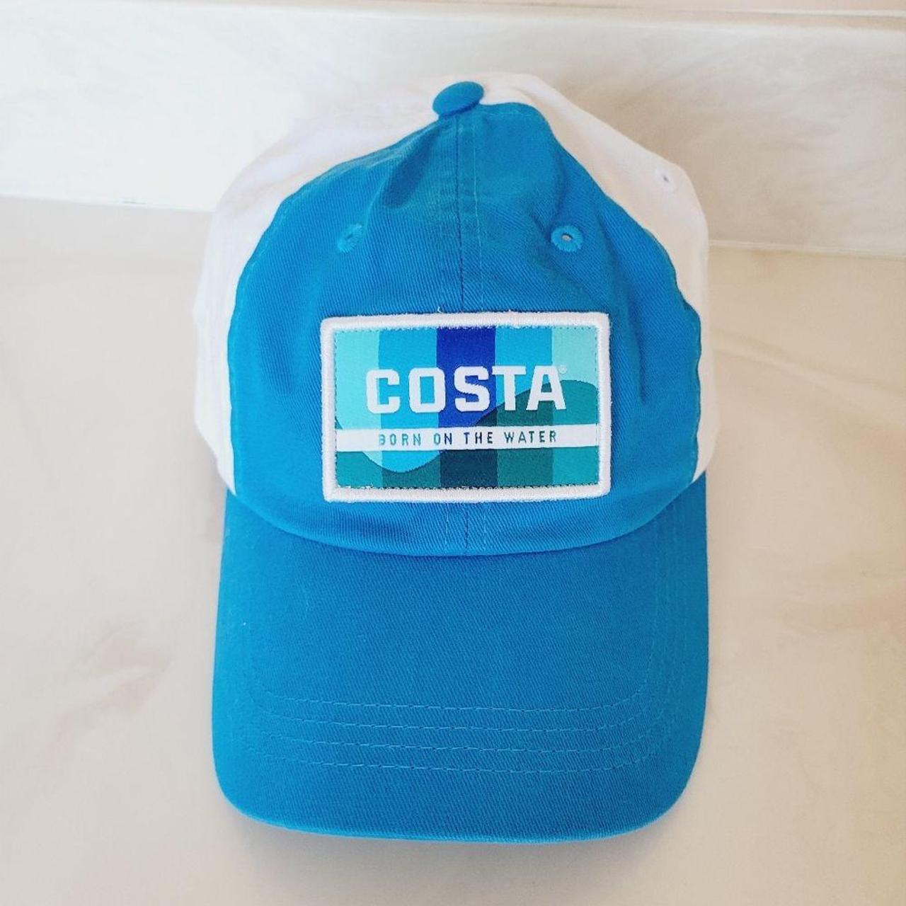 Costa Born on the Water logo patch ball cap,