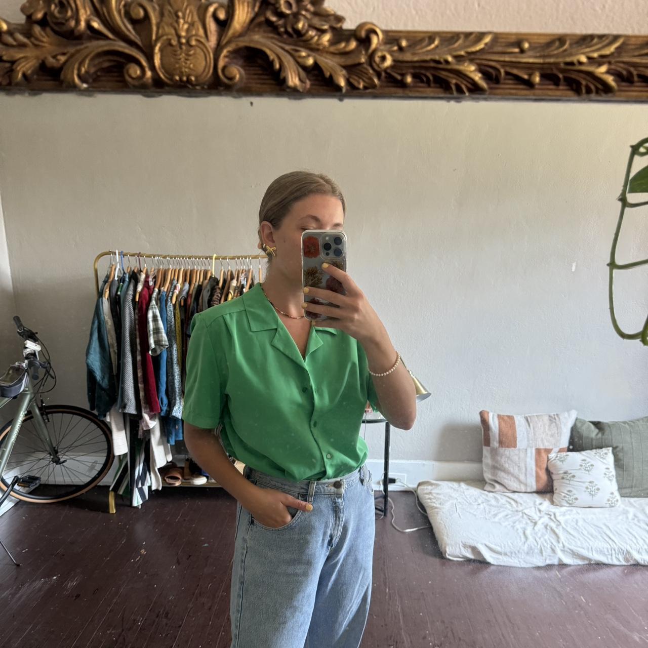 Pendleton Women's Blouse - Green – Pendleton Gree… - image 1