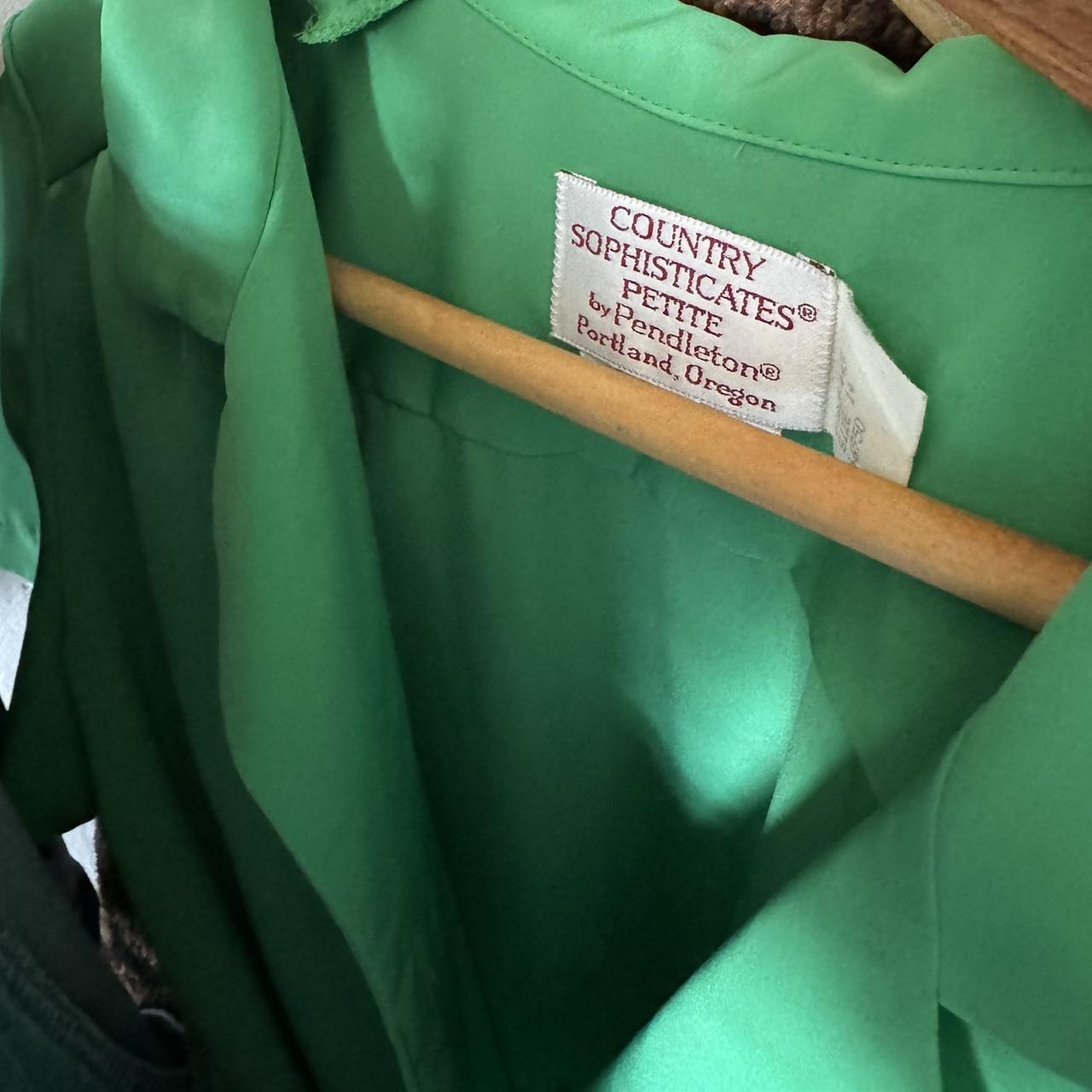 Pendleton Women's Blouse - Green – Pendleton Gree… - image 4