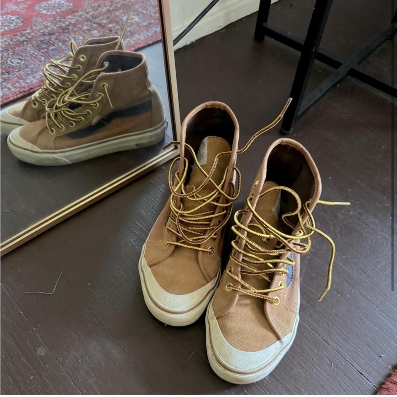 VANS by Cage the Elephant high top timberland alike Depop