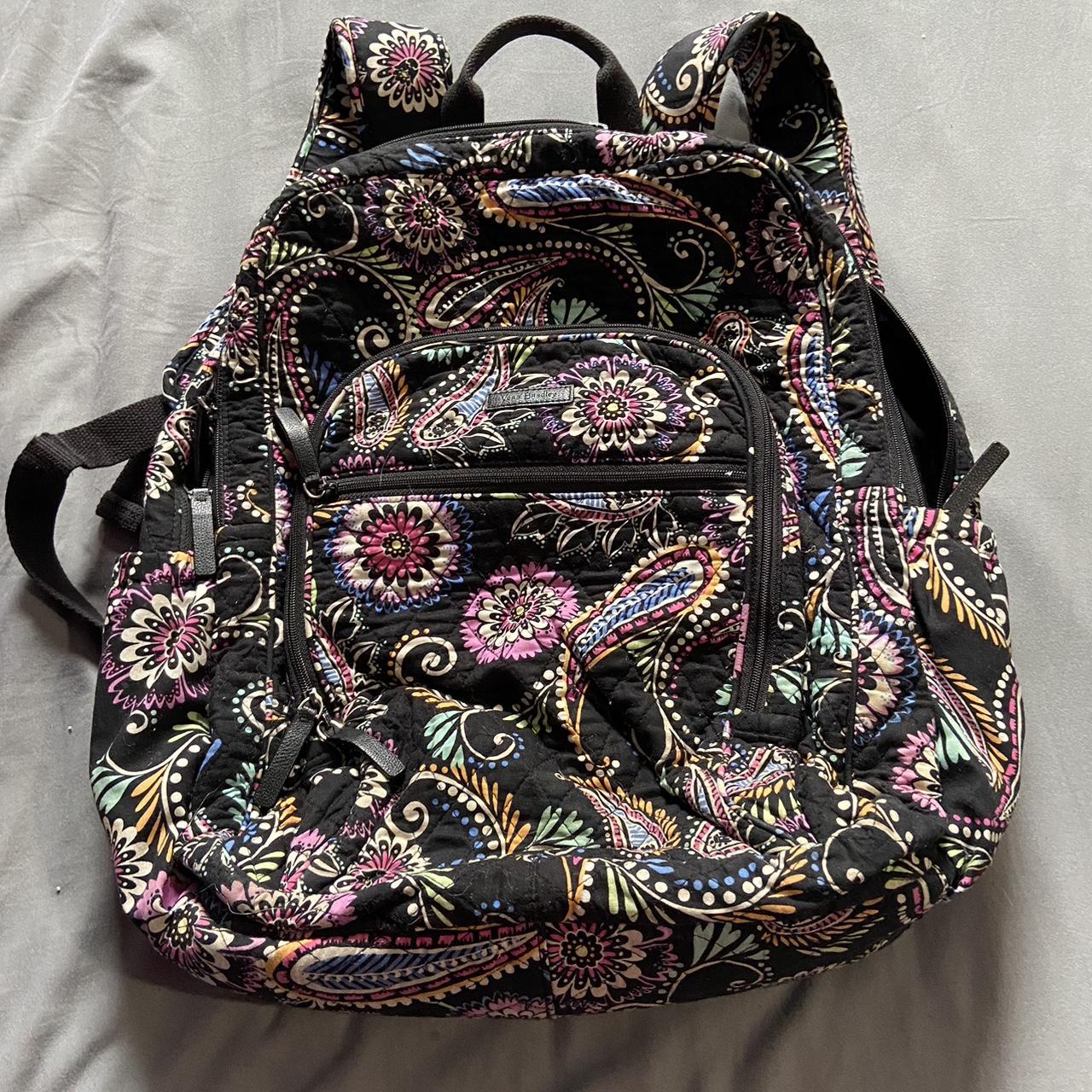 Vera bradley back back 2 full size pockets, 2... Depop