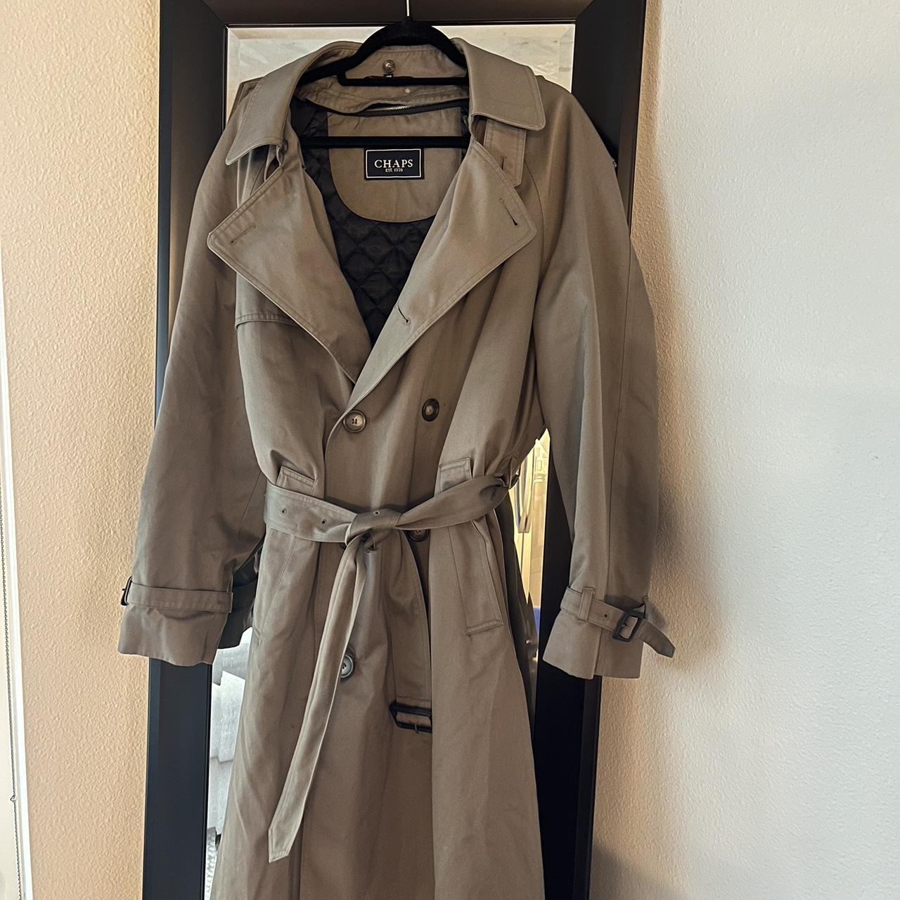 Chaps deals trench coat