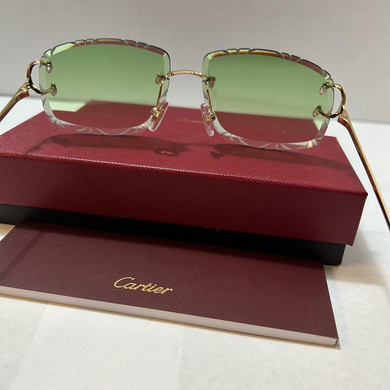 green cartier glasses