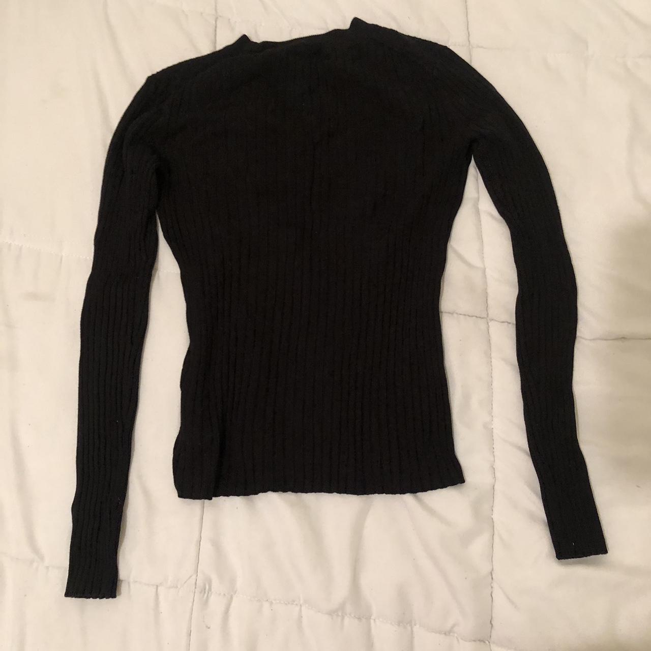 H&M Women's Black Jumper Depop