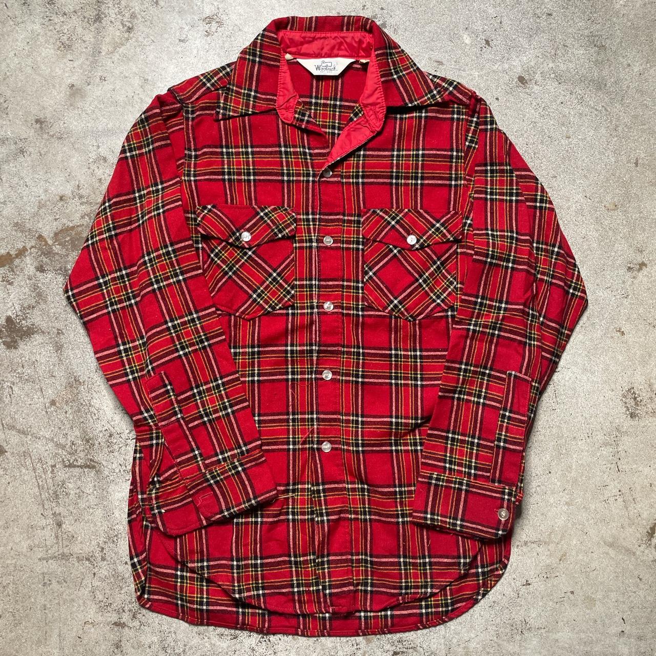 Vintage 70s Woolrich Flannel. Size M. see... - Depop