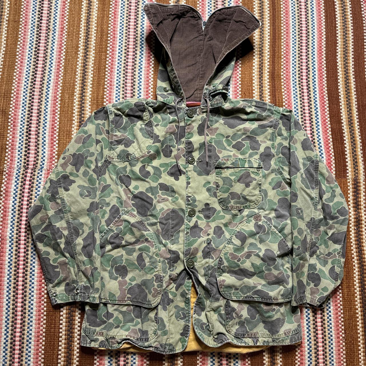 Vintage 80s / 90s Duck Camo jacket coat outlet large