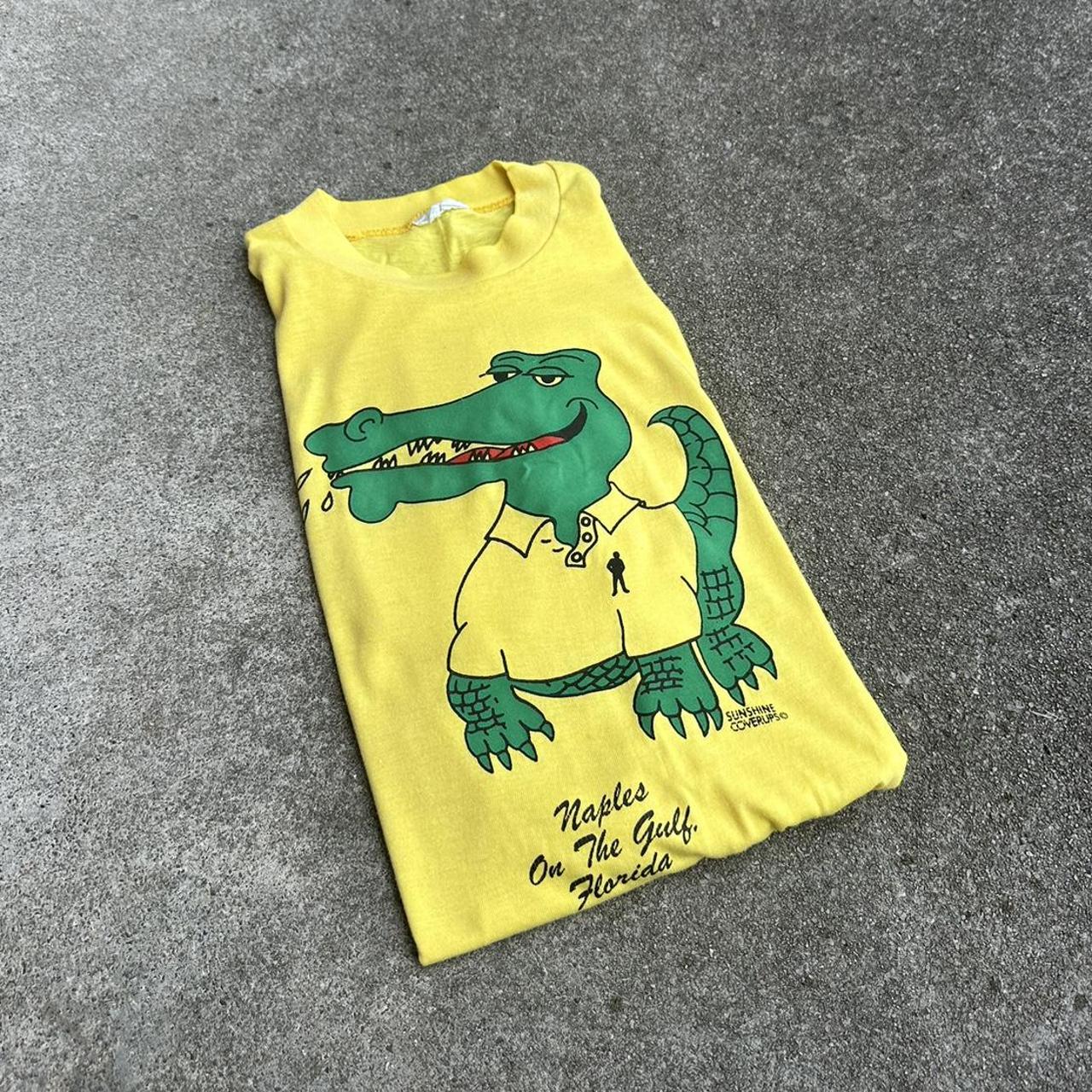 Vintage Single Stitch Florida Alligator Shirt , Good...