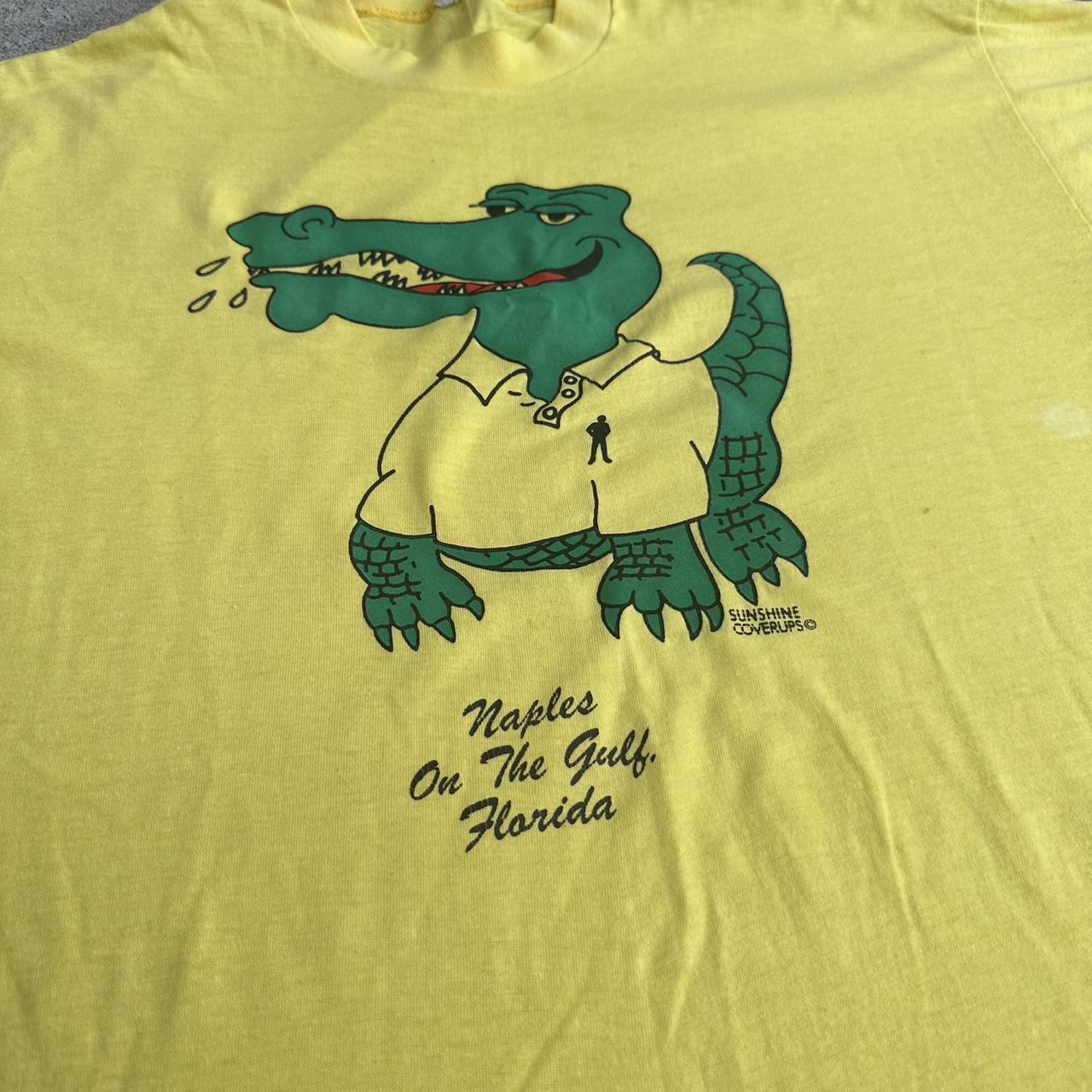 Naples Florida Alligator Harley Davidson T-Shirt