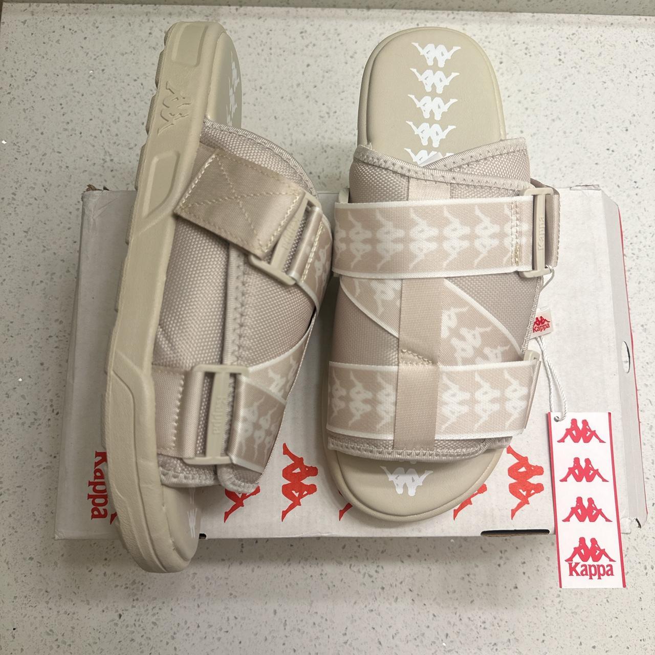KAPPA SLIDES (DS) SIZE 11 PERFECT CONDITION NEVER... Depop
