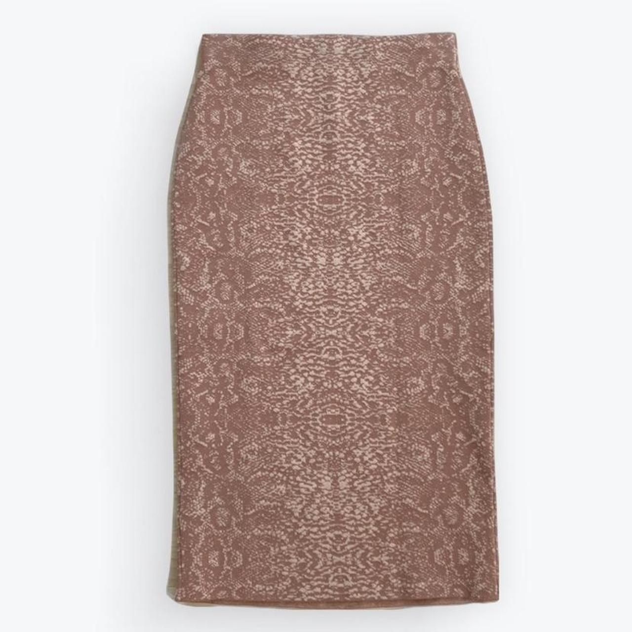 Brown pencil skirt express hotsell