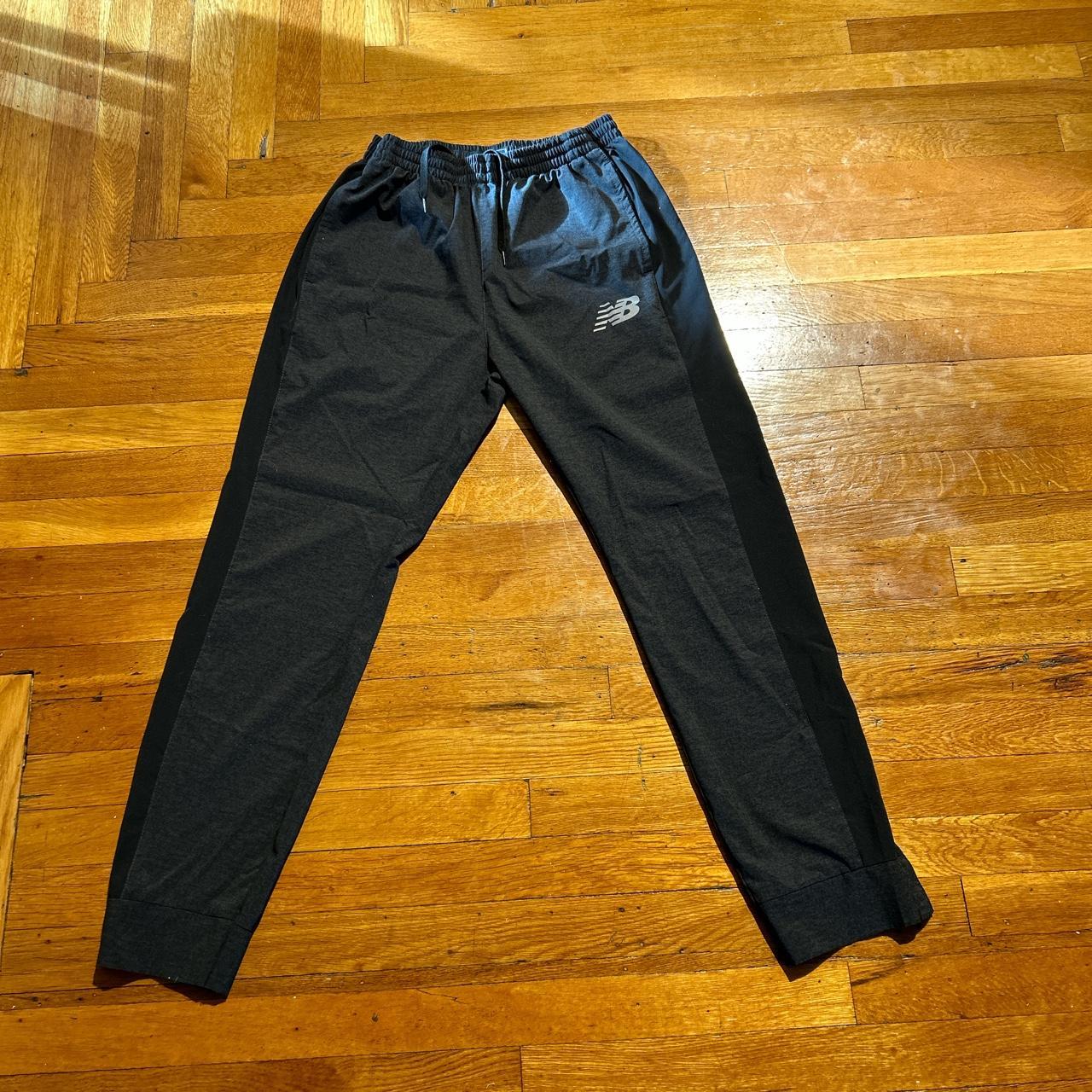 New Balance Men's Grey Joggerstracksuits Depop