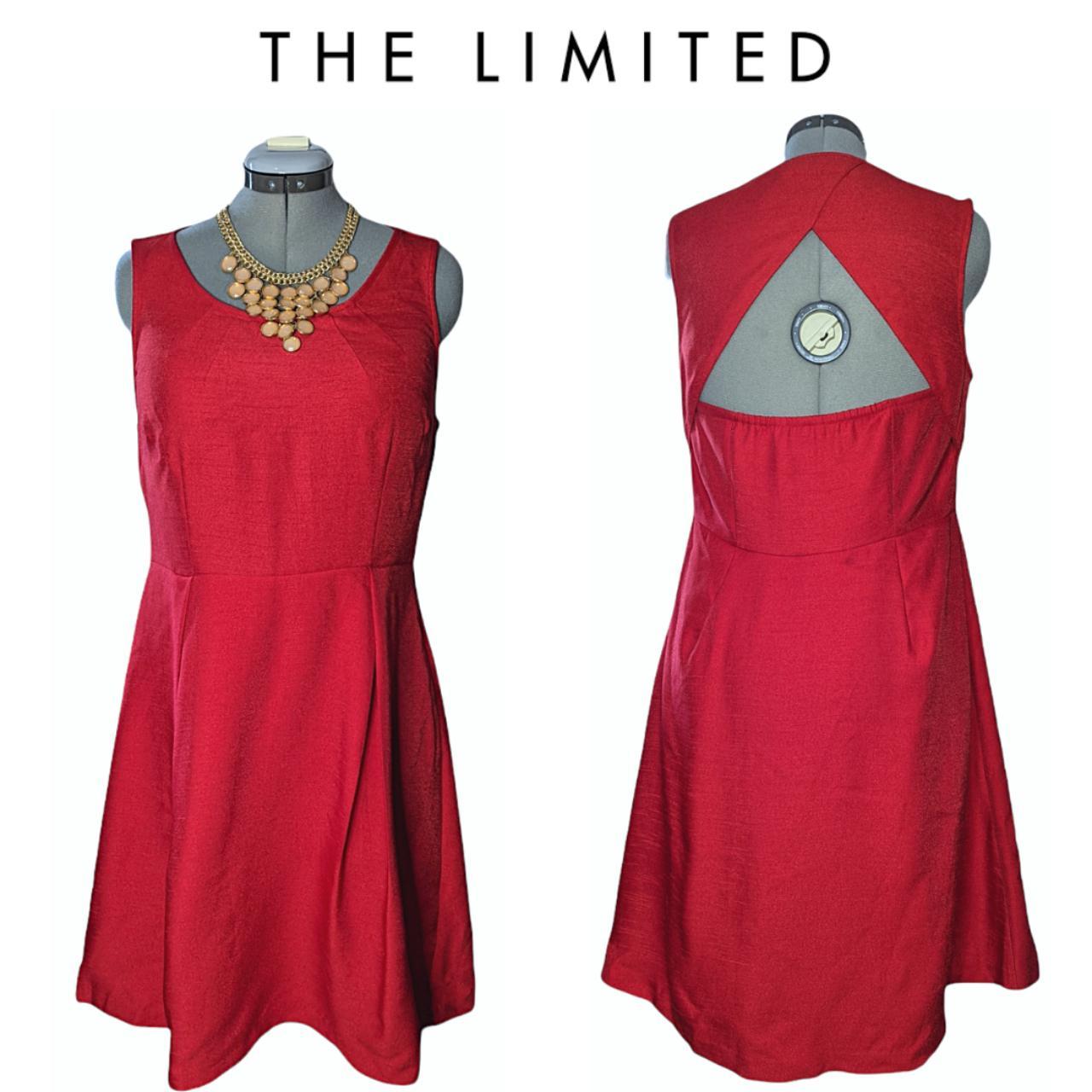 The Limited Outback Red Cut Out Sleeveless Dress Depop