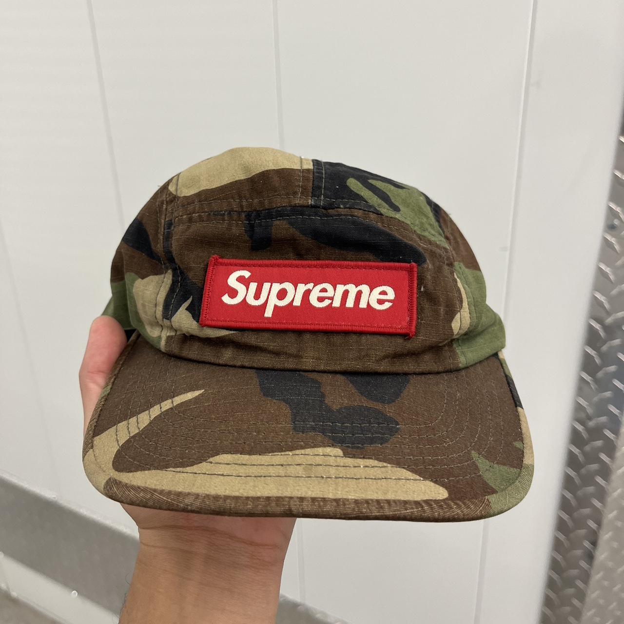 Vintage 90s/y2k camo supreme hat Amazing condition... - Depop