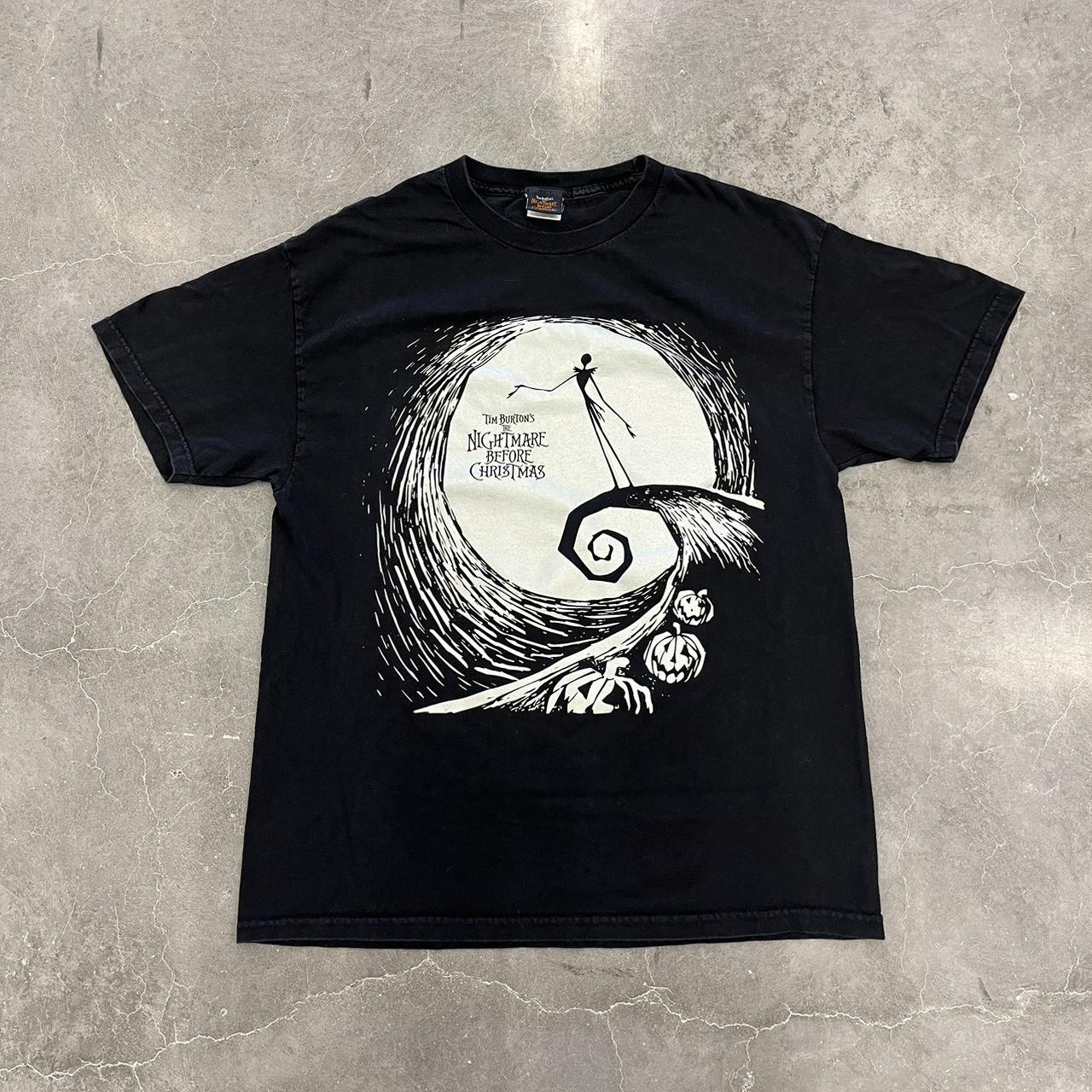 Vintage 90s the nightmare before Christmas t shirt... - Depop