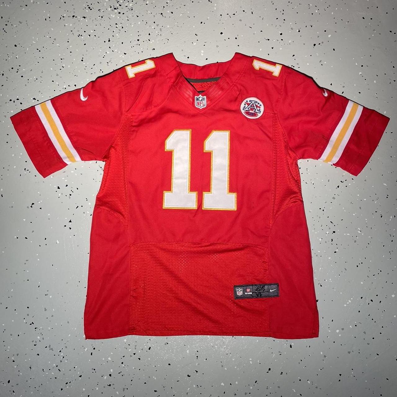 patch on kansas city chiefs uniform