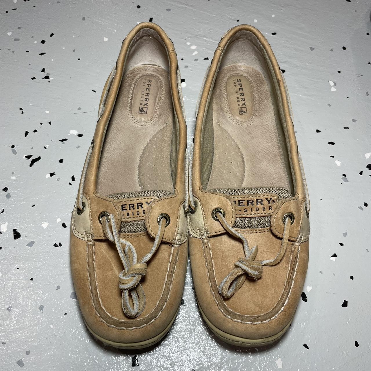 Sperry tan sale loafers