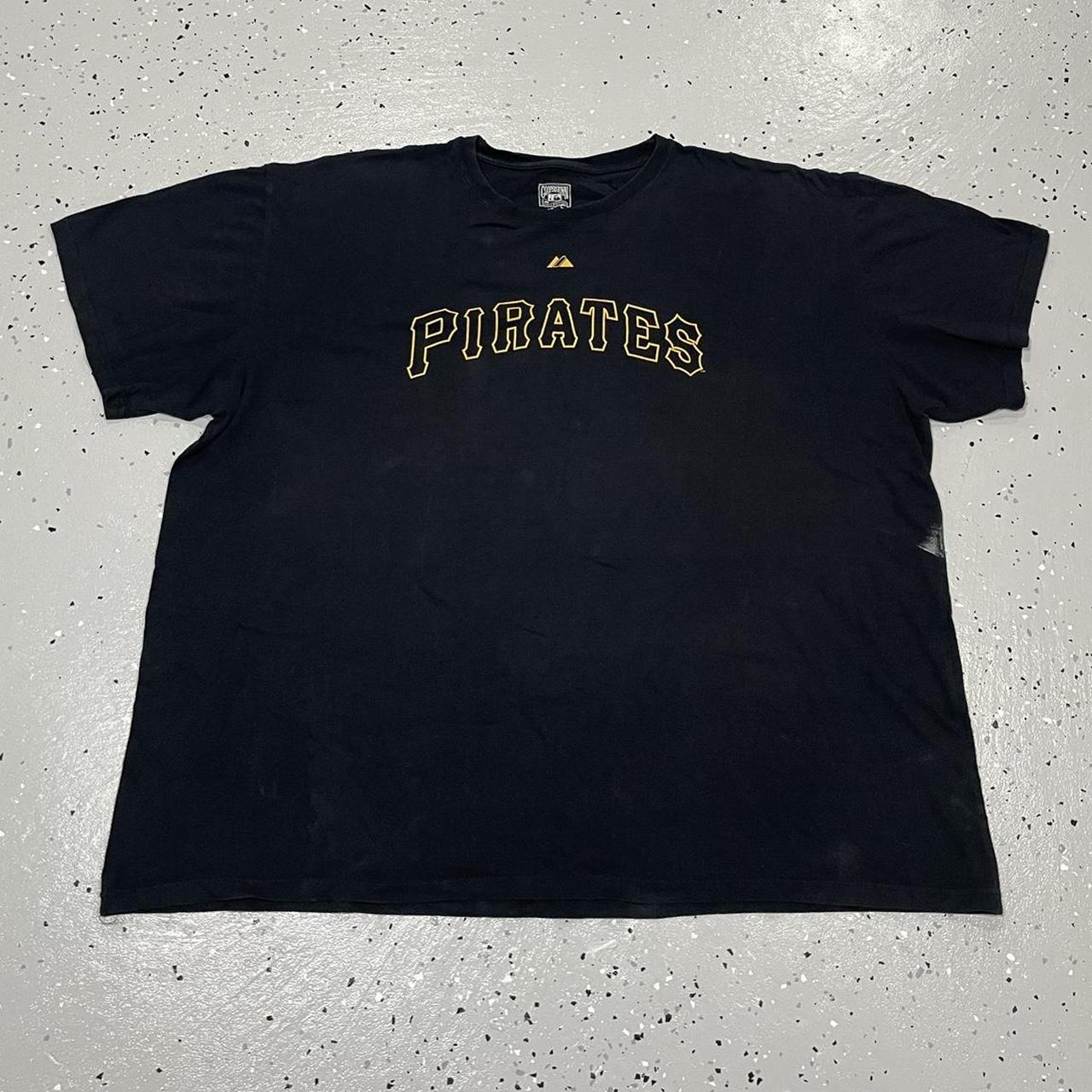 MLB Pittsburgh Pirates Yellow Majestic Cooperstown Collection