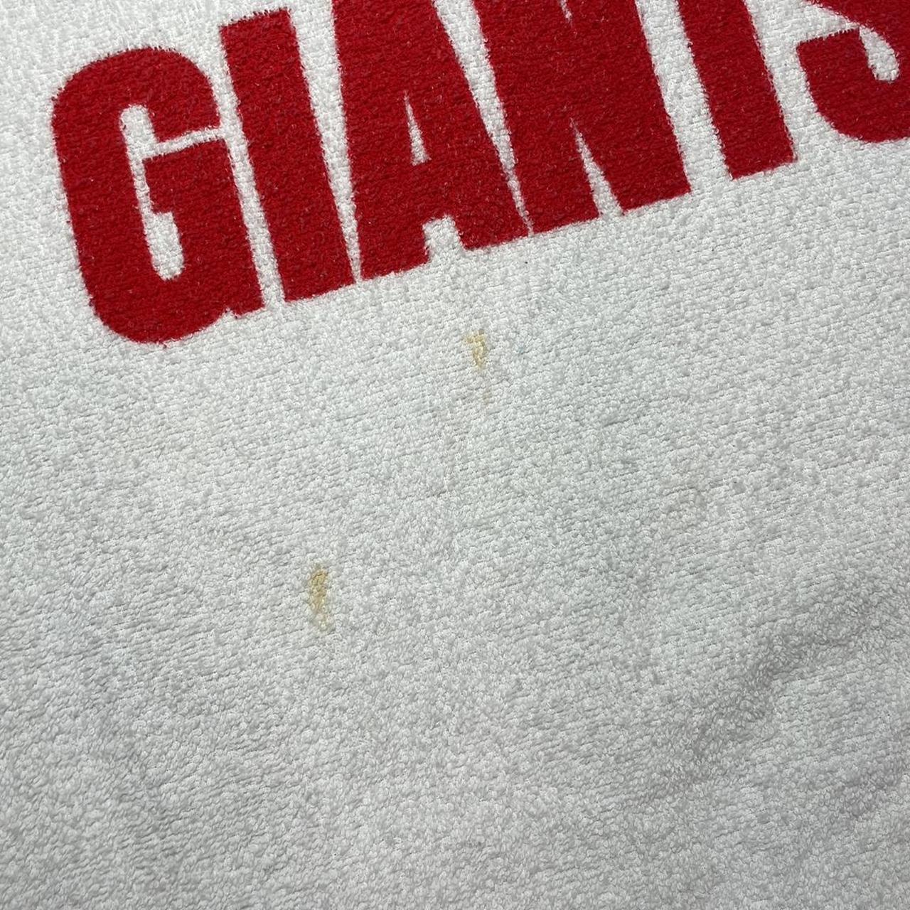 Vintage New York Giants Beach Towel NFL 90s Big - Depop