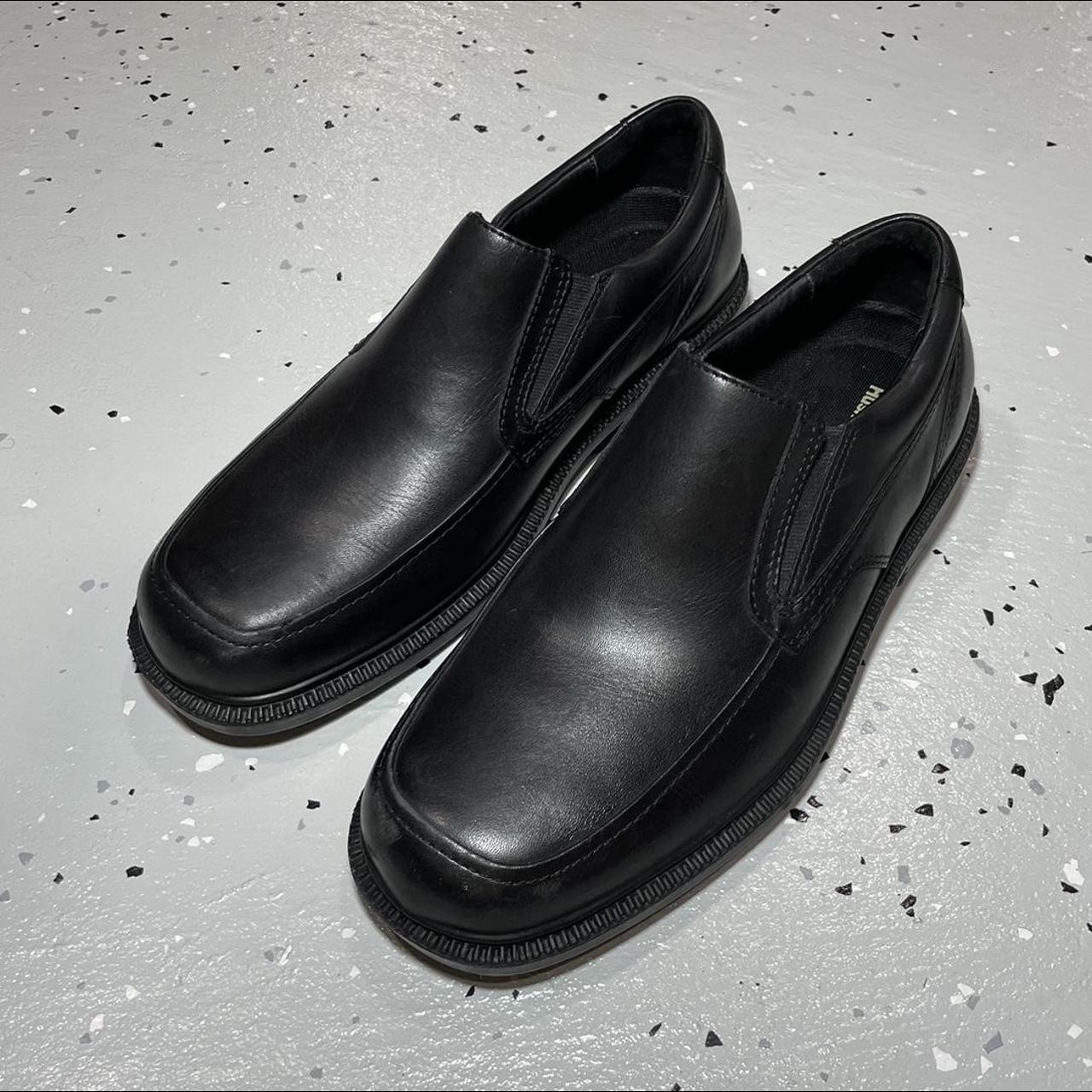 Hush Puppies Waterproof Leather SlipOn Shoes Mens... Depop